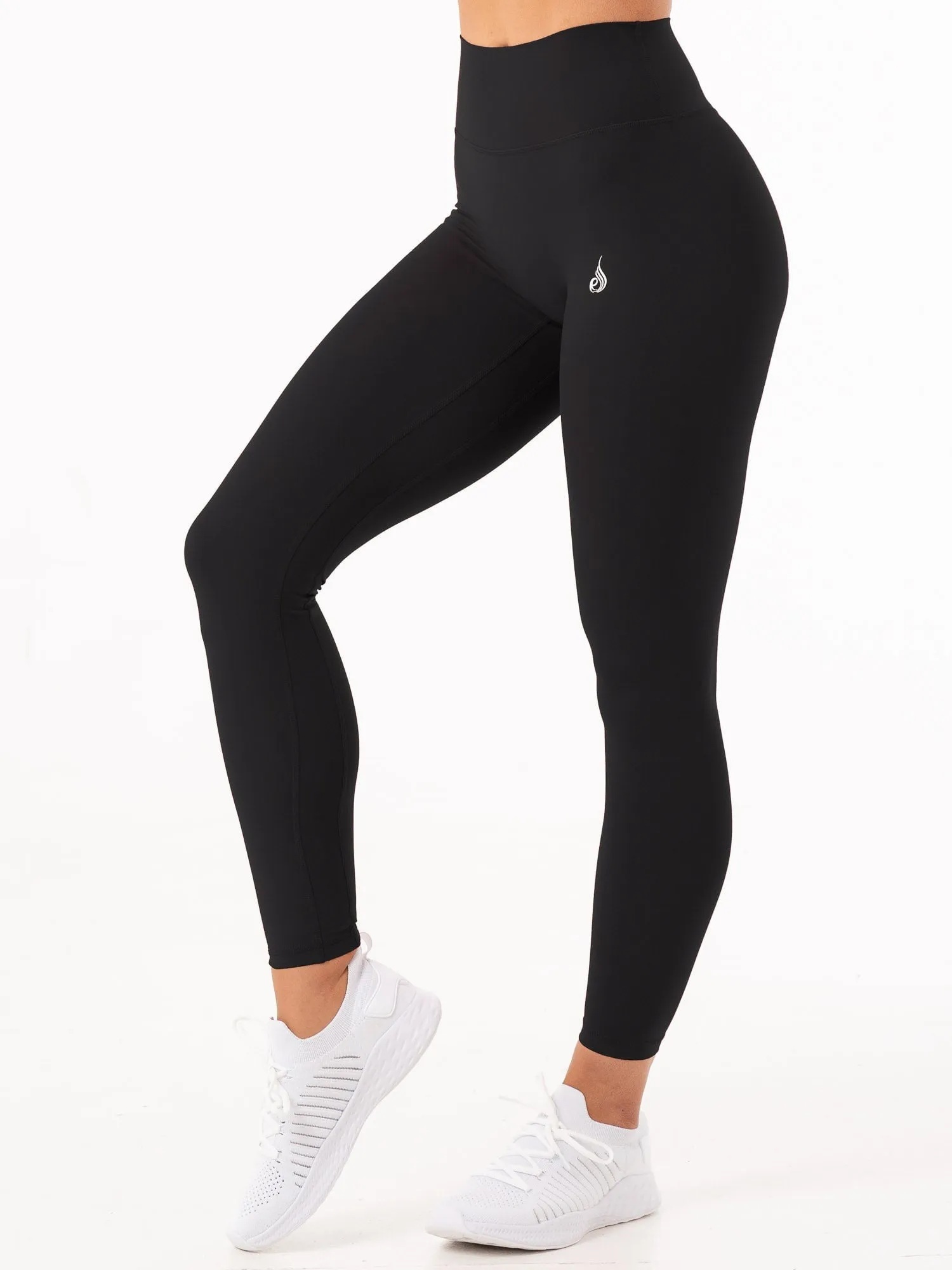NKD High Waisted Leggings - Black Relaxed fit