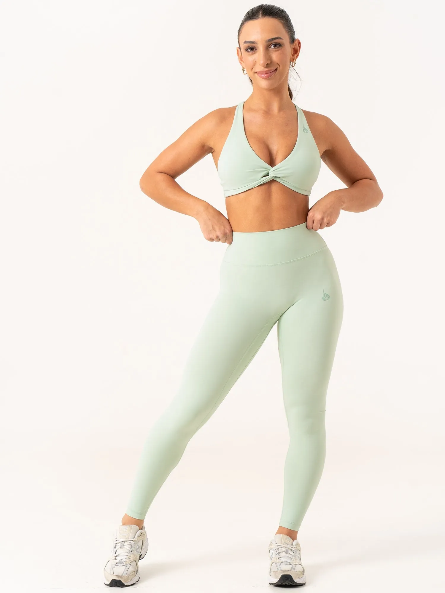 NKD High Waisted Leggings - Cucumber Soft touch