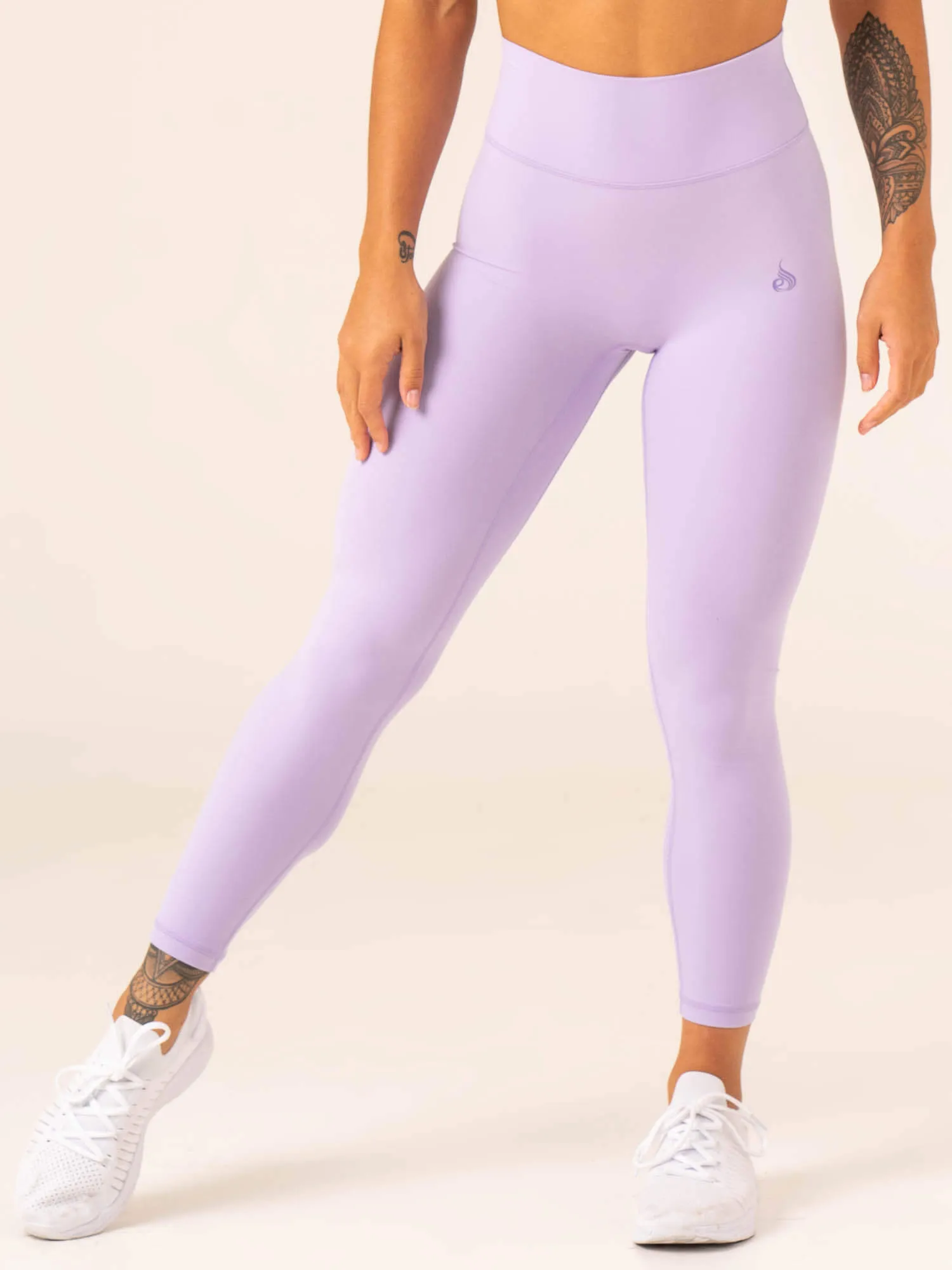 NKD High Waisted Scrunch Leggings - Lavender Body balance