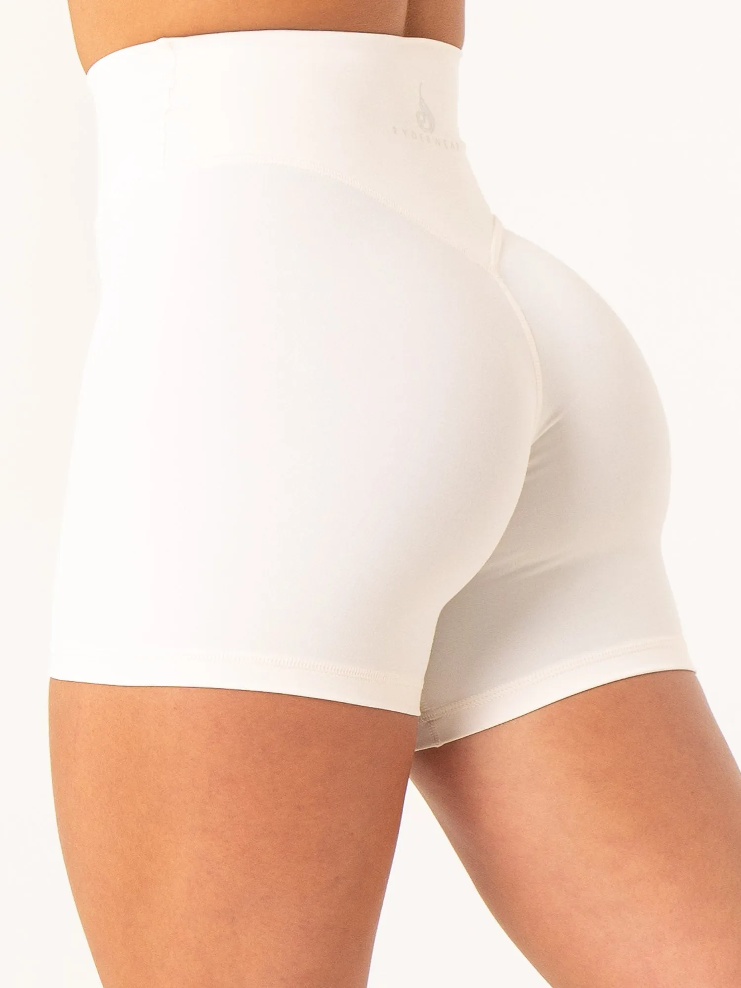 NKD High Waisted Shorts - Off White energy boost