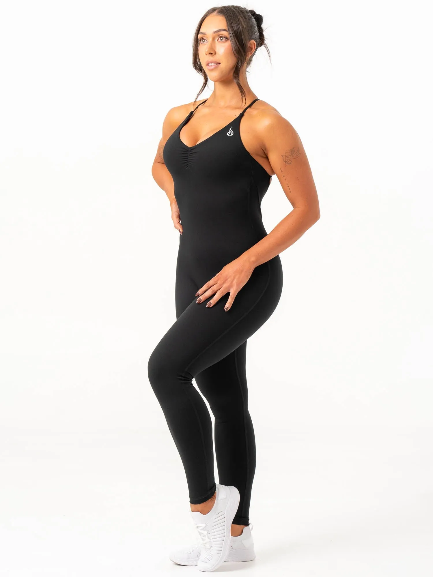 NKD Jumpsuit - Black flexible fit