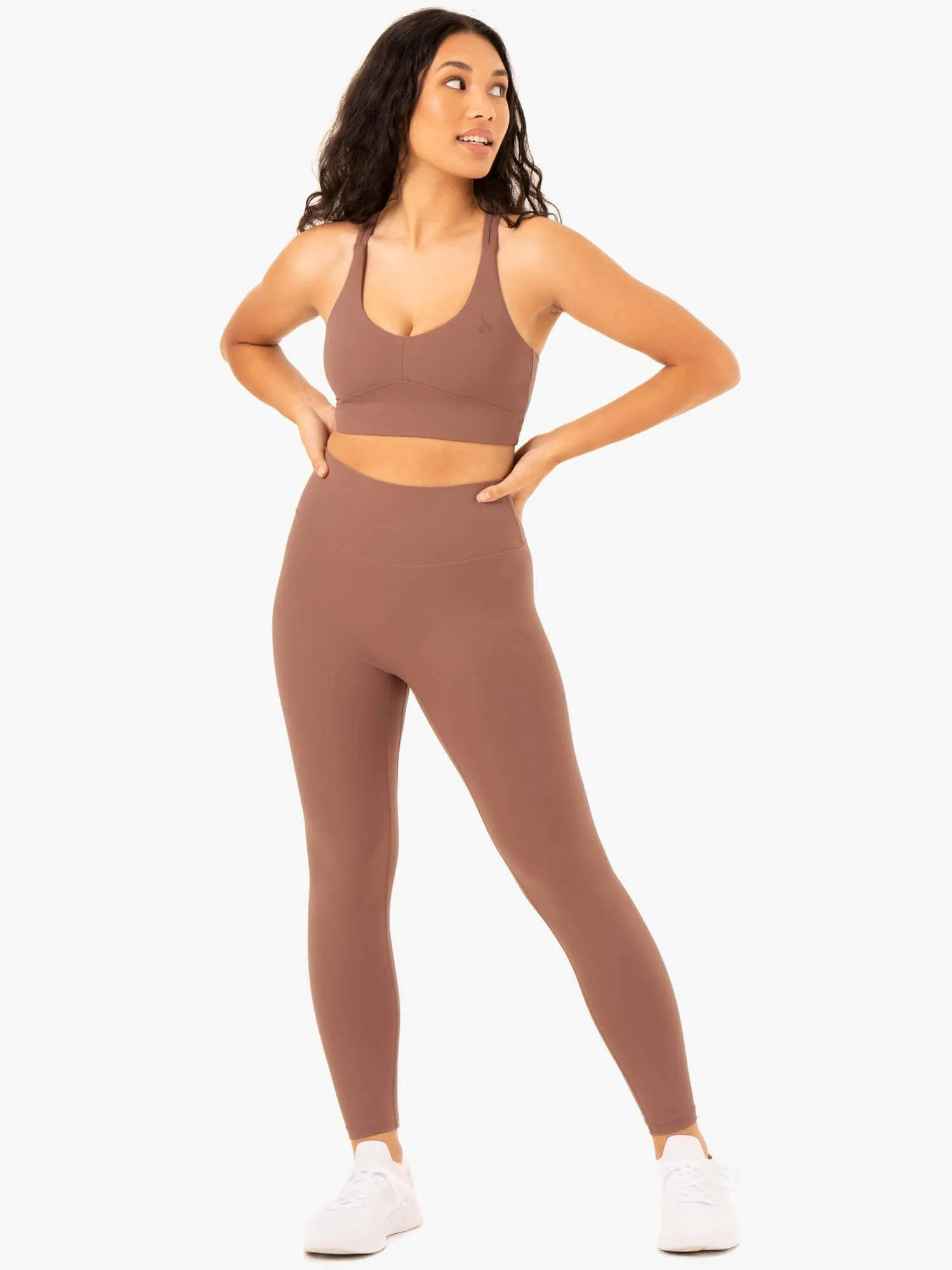 NKD Refine Sports Bra - Mocha All Day Comfort