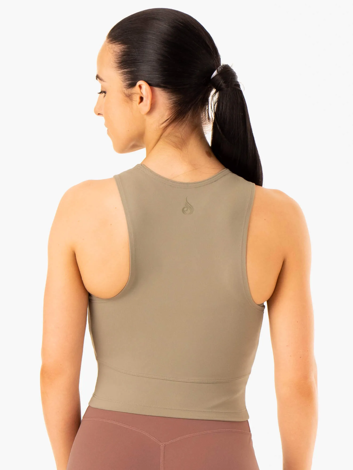 NKD Refine Tank - Khaki casual versatile