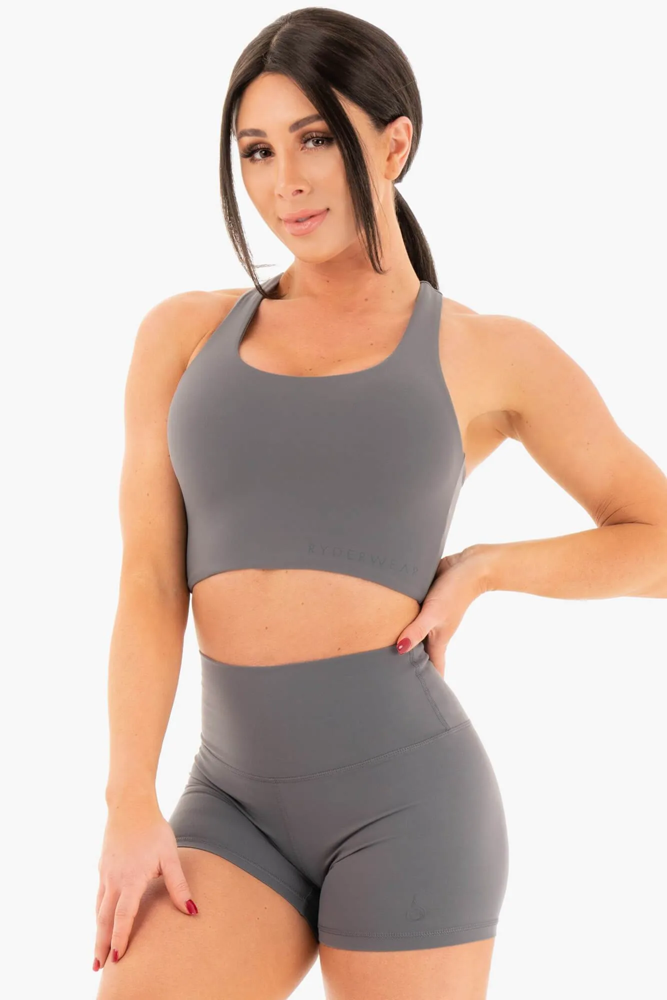 NKD Sports Bra - Charcoal Easy Wear