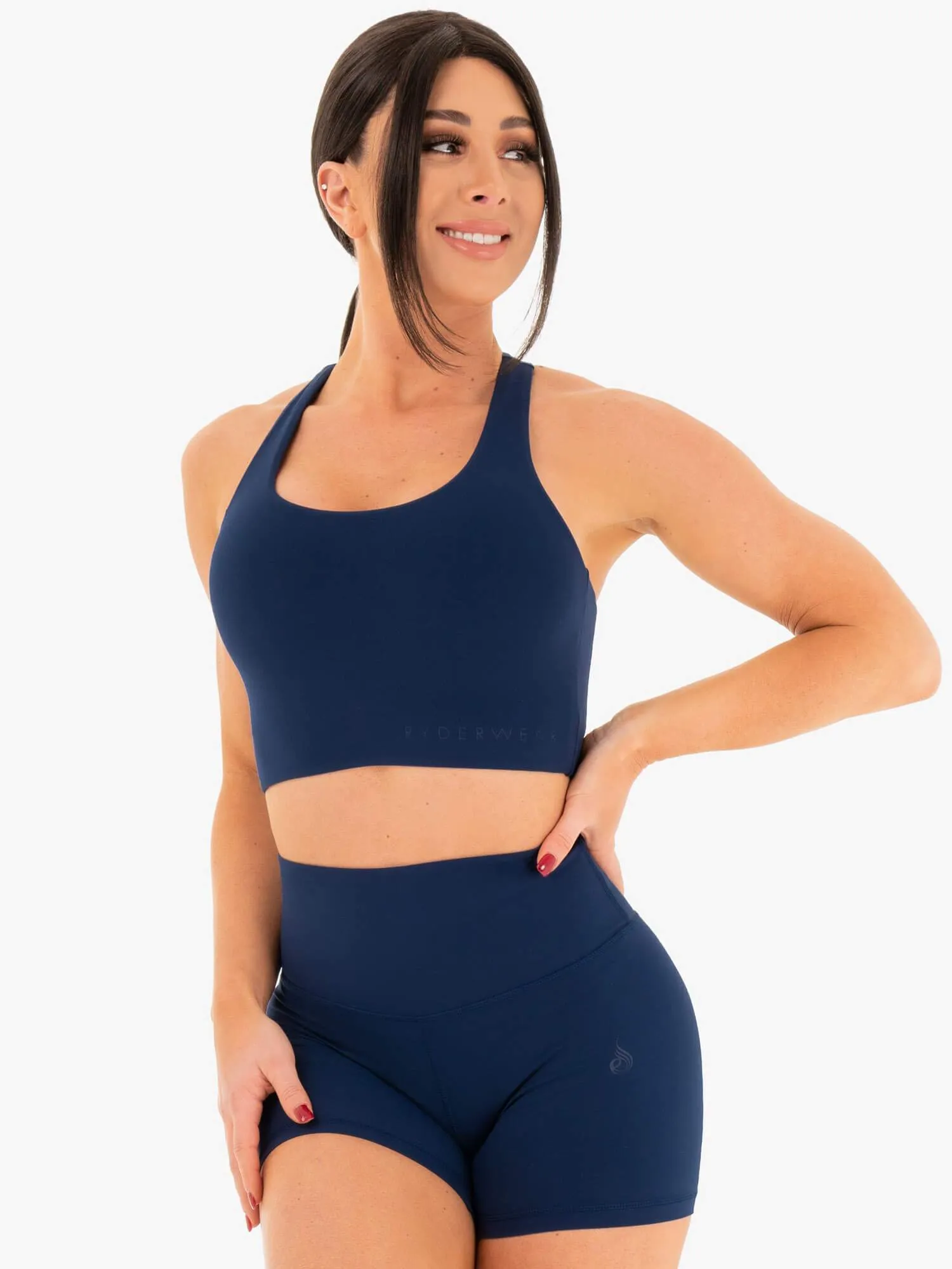 NKD Sports Bra - Navy Soft Durable