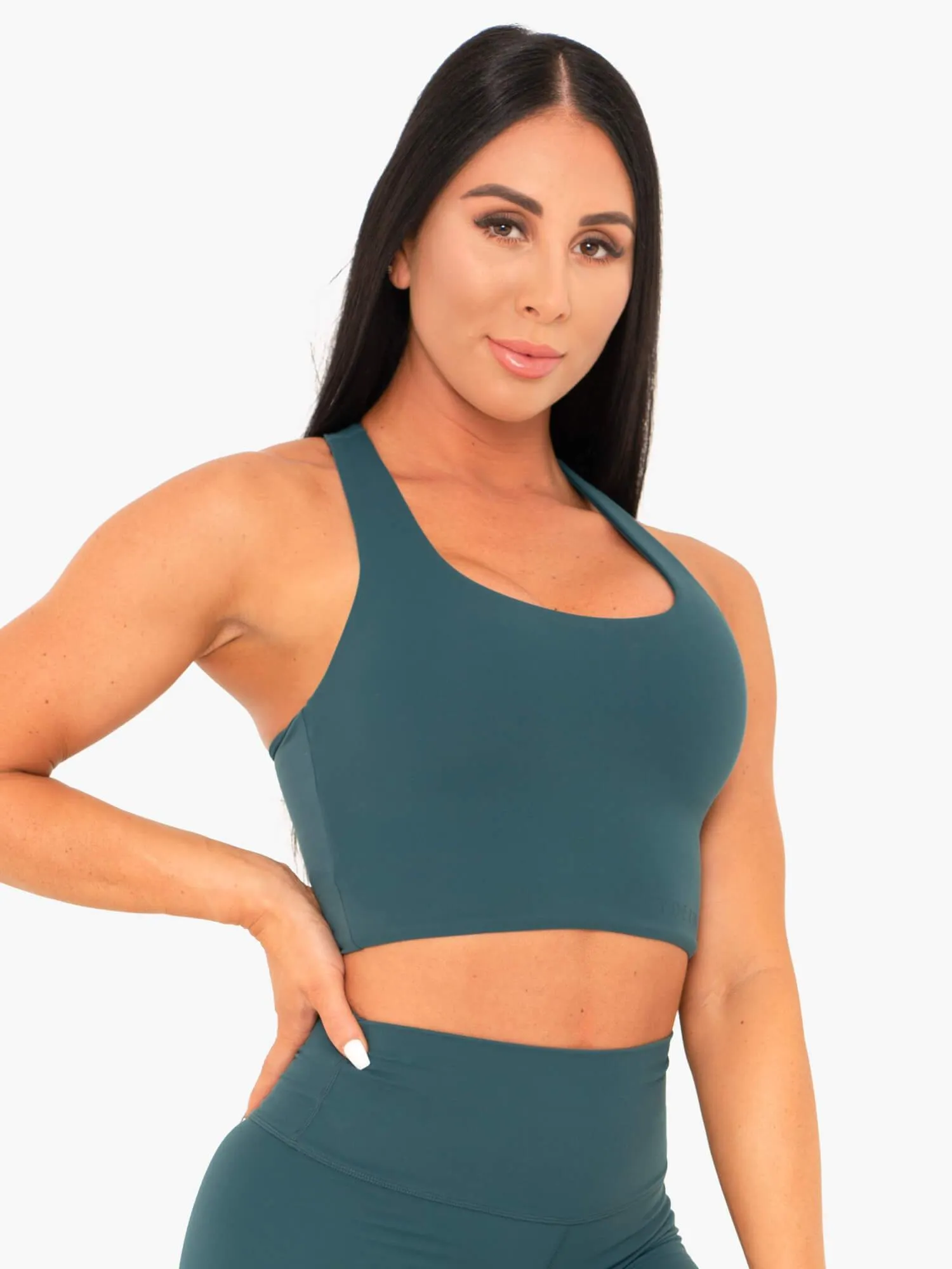 NKD Sports Bra - Teal Compression Fit