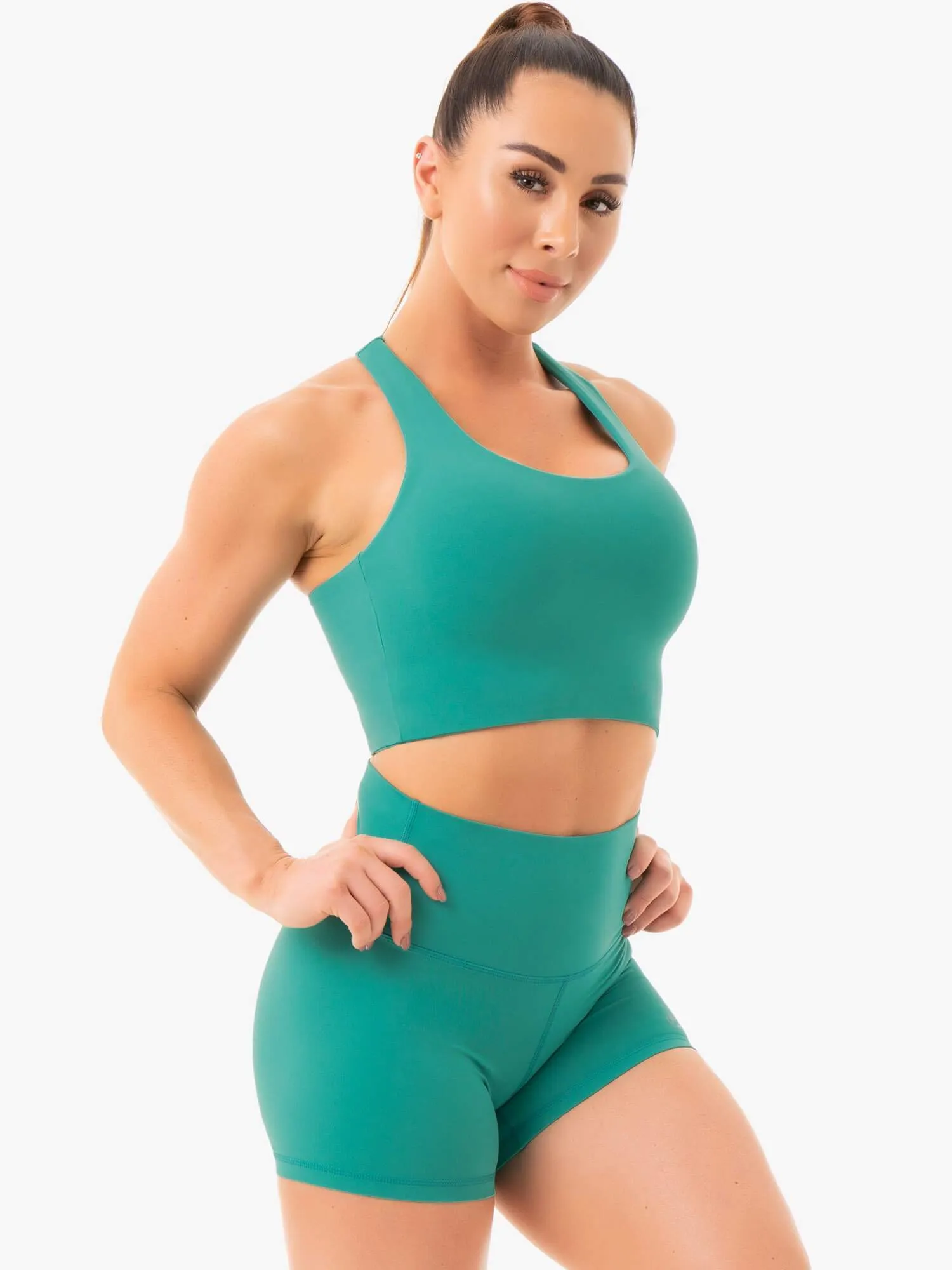 NKD Sports Bra - Turquoise Breath Mesh