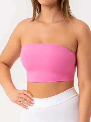 NKD Strapless Tank Bra - Pink Moisture Control