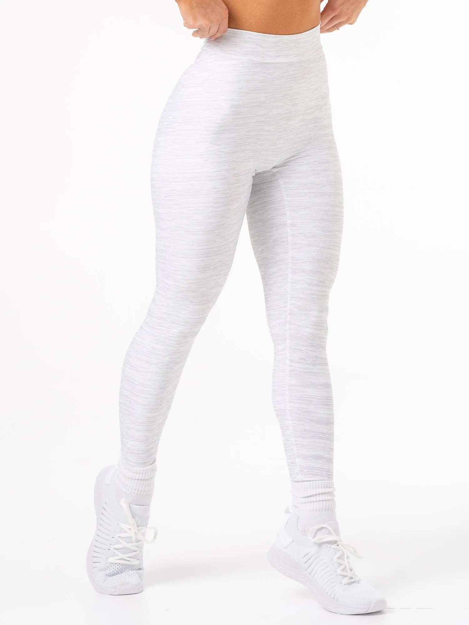 NKD V Scrunch Leggings - Grey Marl Body shaping
