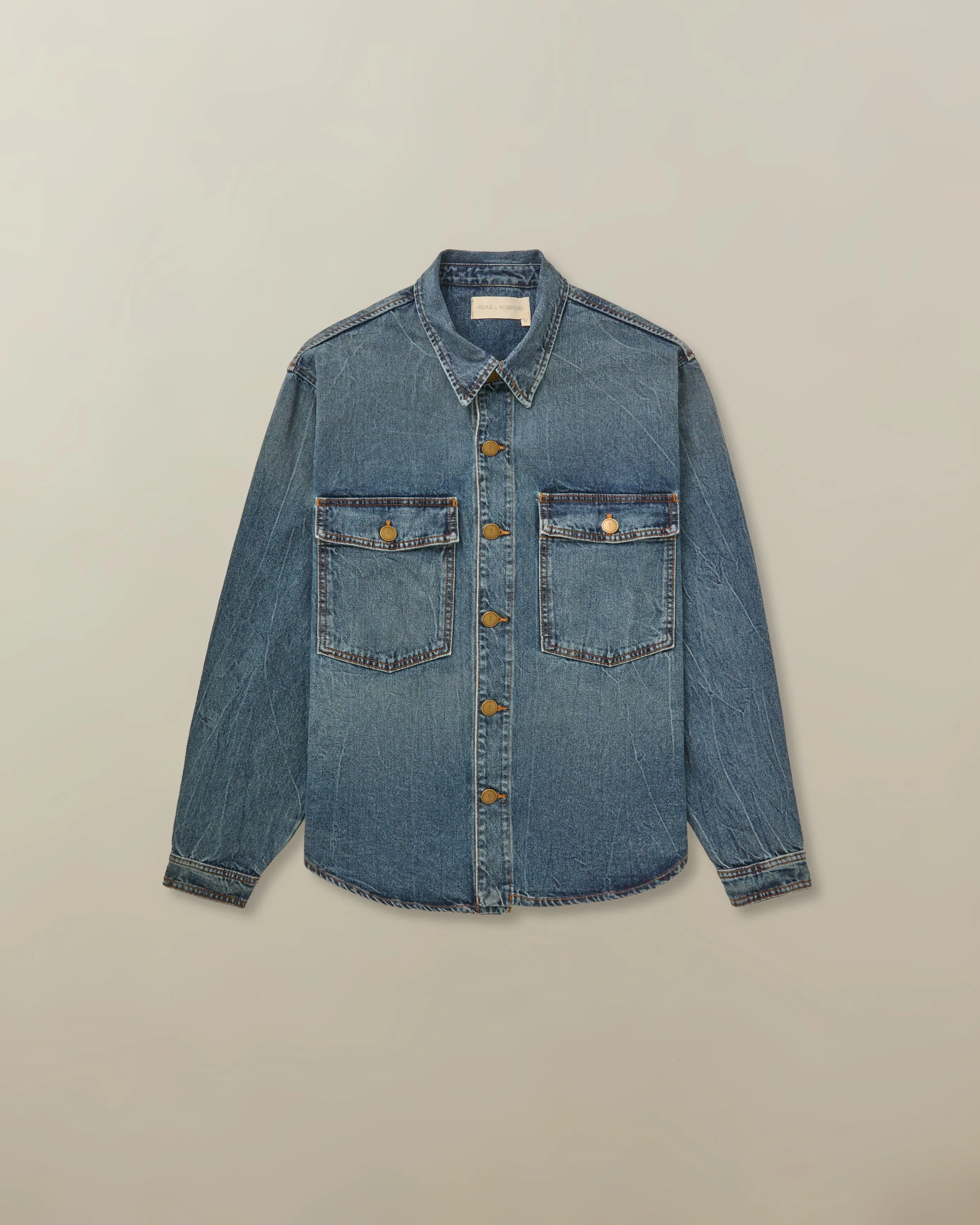 Noah Overshirt in Japanese Denim nature trips