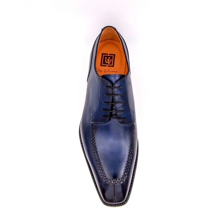 Norman Lace Up Shoes - Navy quick blend
