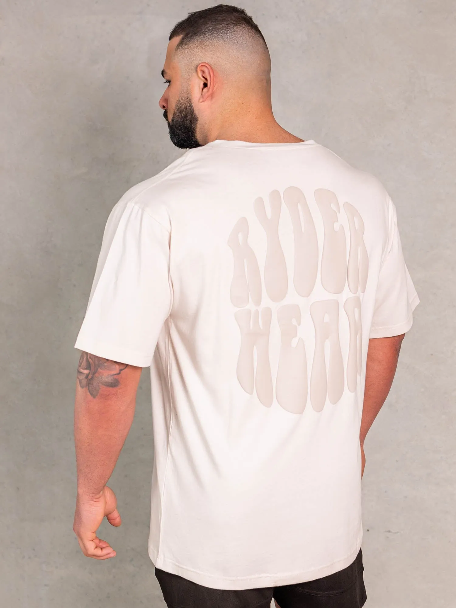 NRG Oversized T-Shirt - Oat festival vibes