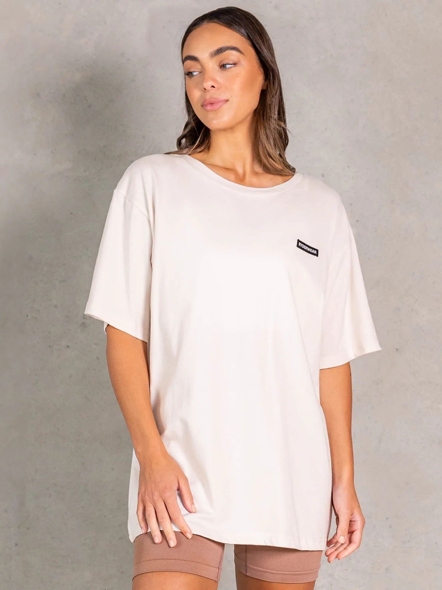 NRG Oversized T-Shirt - Oat comfy casual