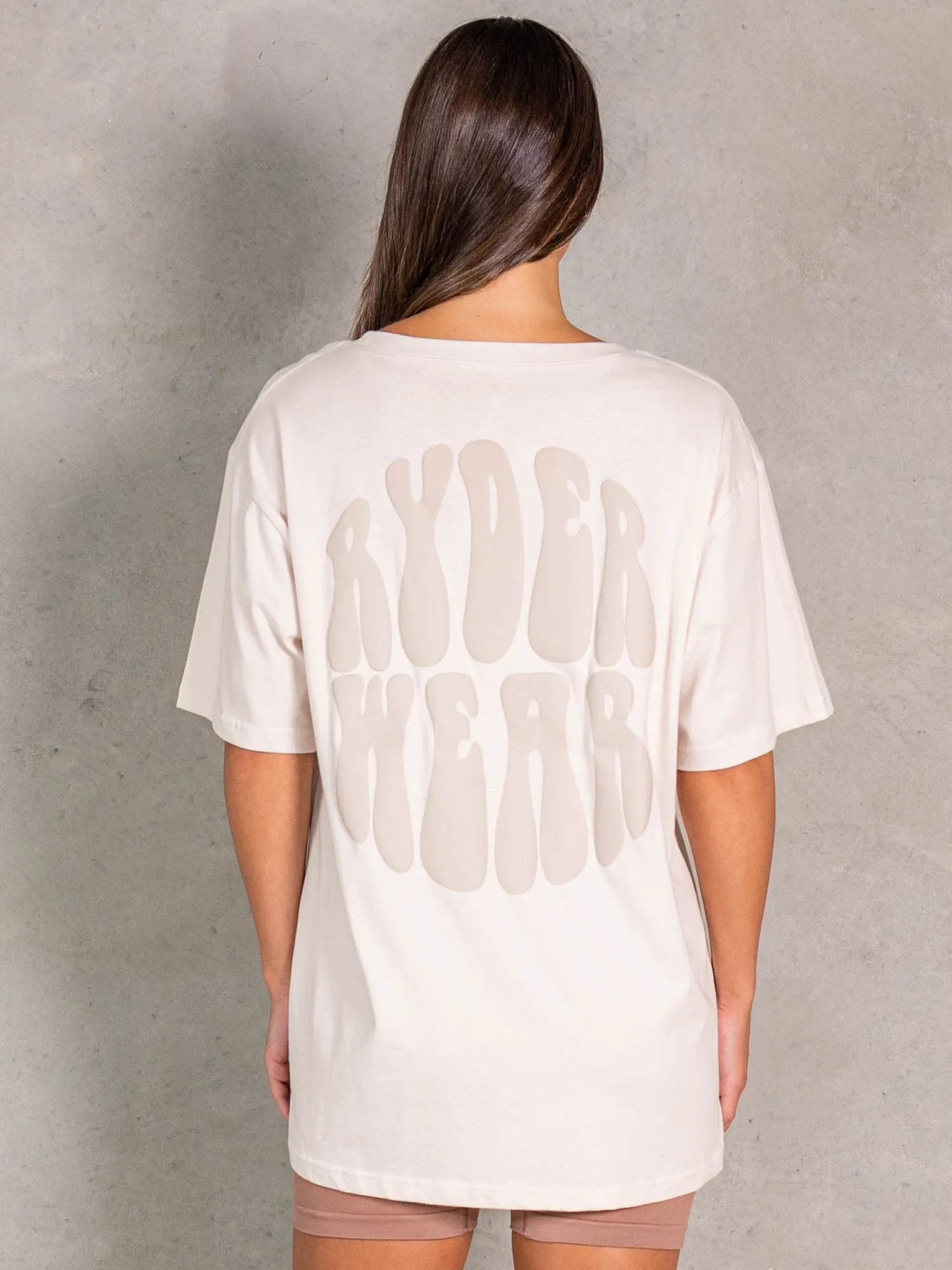 NRG Oversized T-Shirt - Oat party wear
