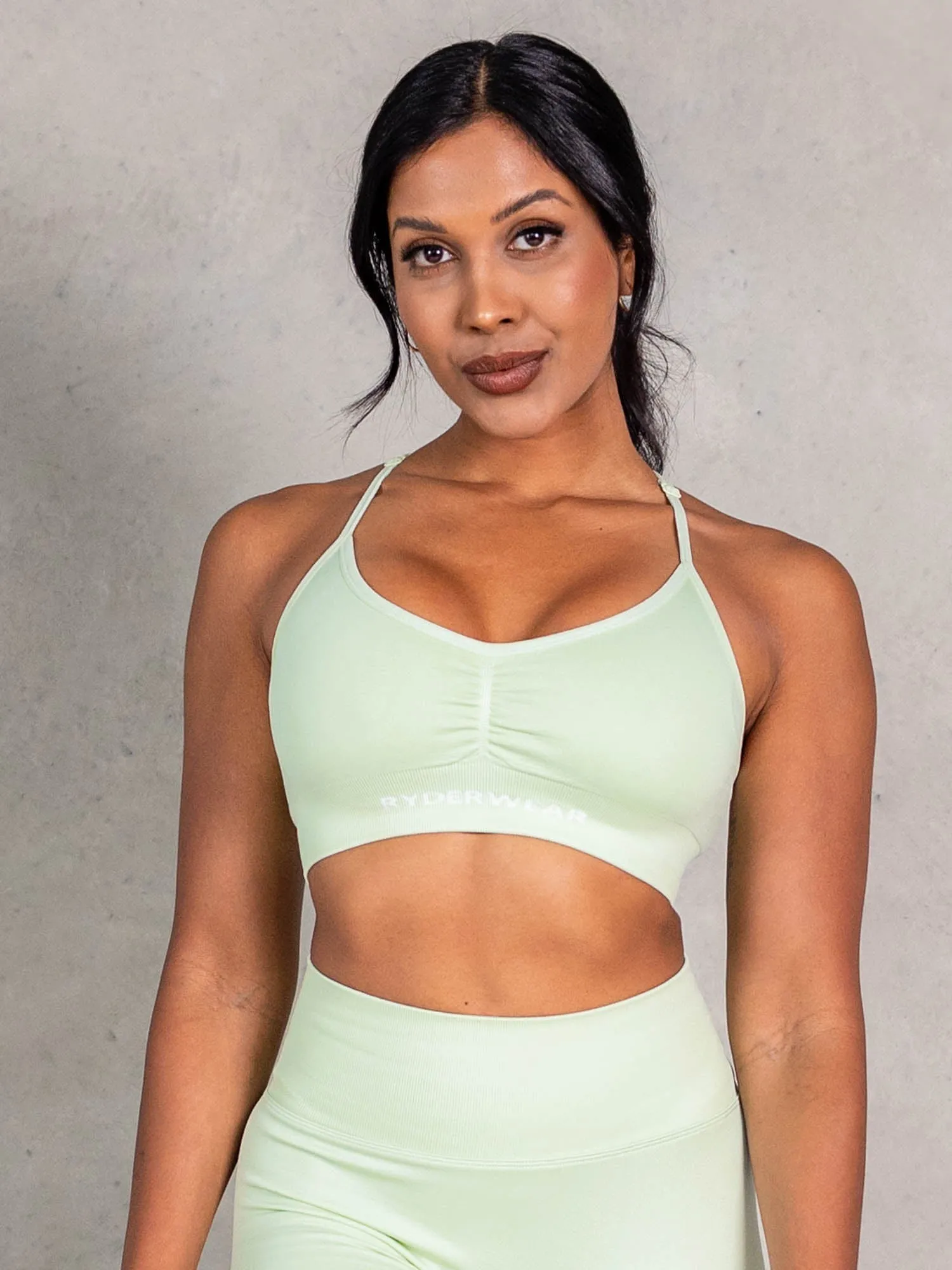 NRG Seamless Sports Bra - Matcha Stable Hold
