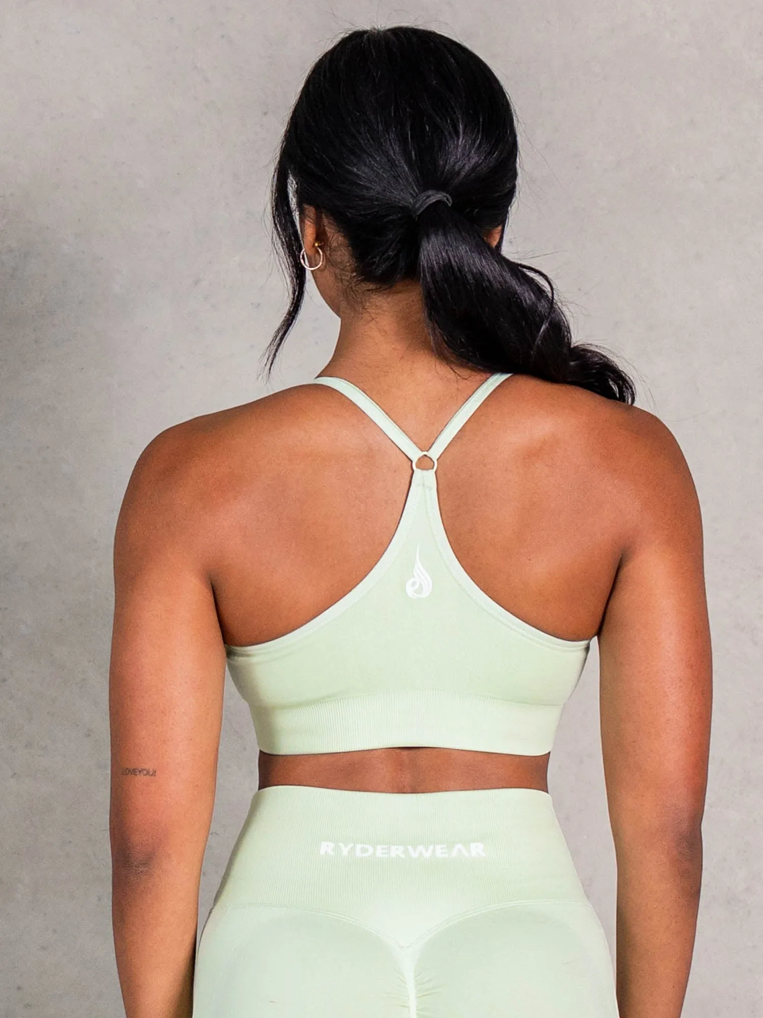 NRG Seamless Sports Bra - Matcha Compression Fit