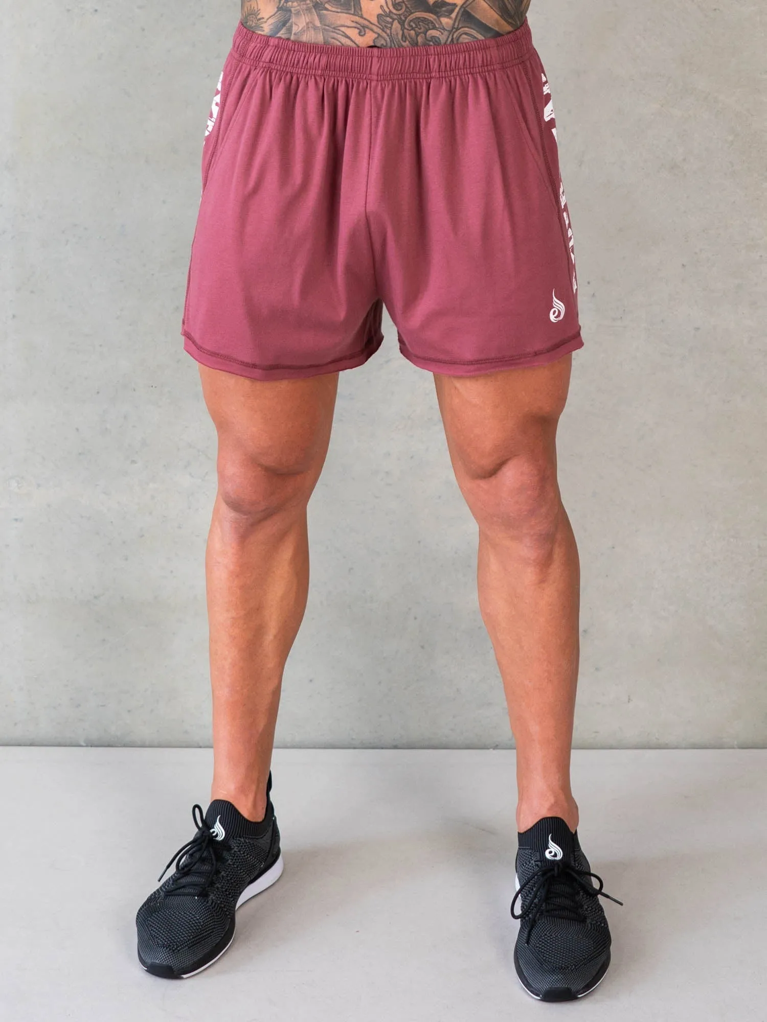 Octane Arnie Shorts - Red Oxide casual comfort