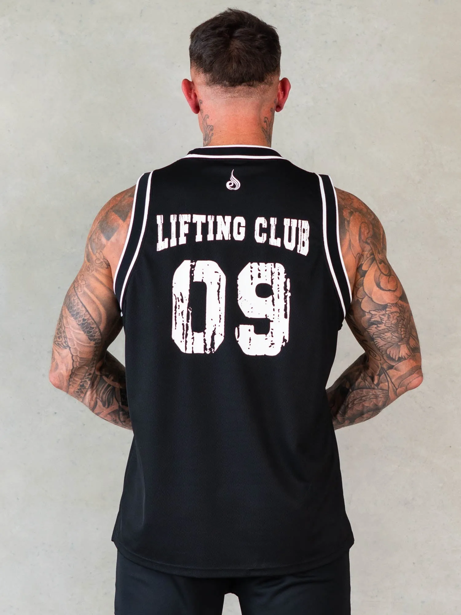 Octane Mesh Jersey - Black easy sport