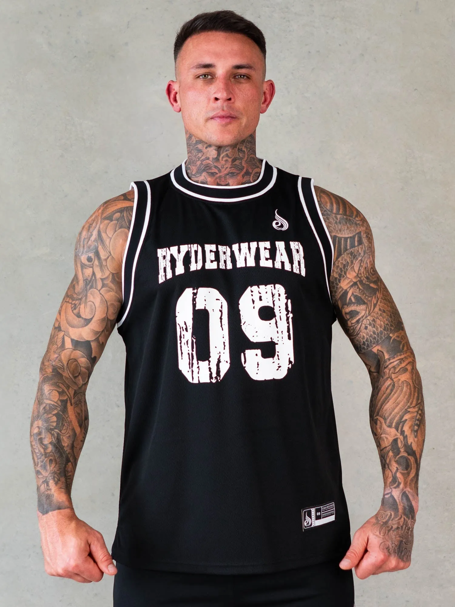 Octane Mesh Jersey - Black sunny vitality