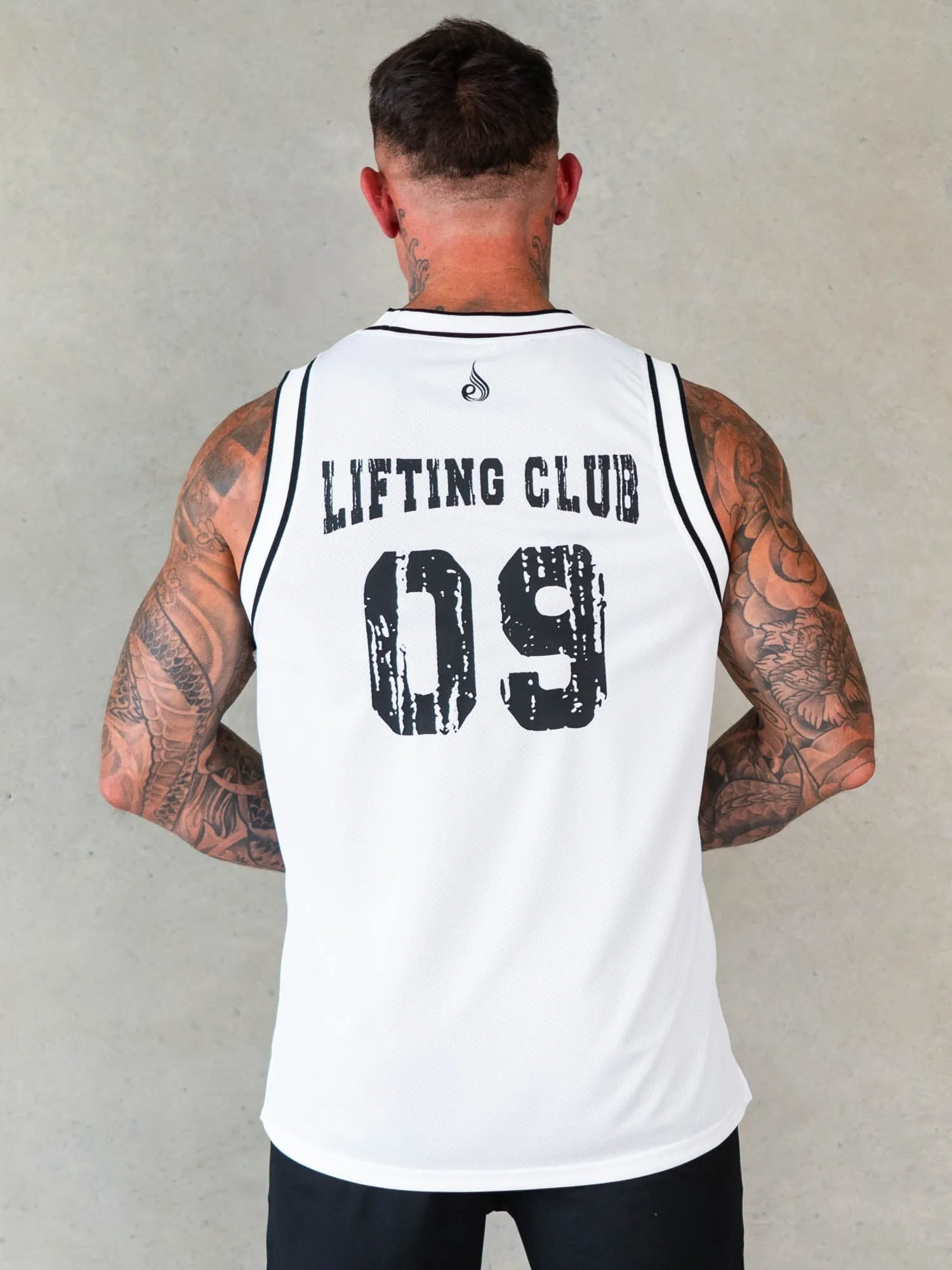 Octane Mesh Jersey - White sports expert