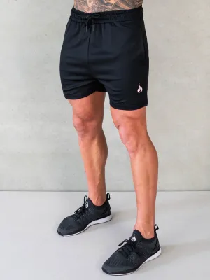 Octane Mesh Shorts - Faded Black power training