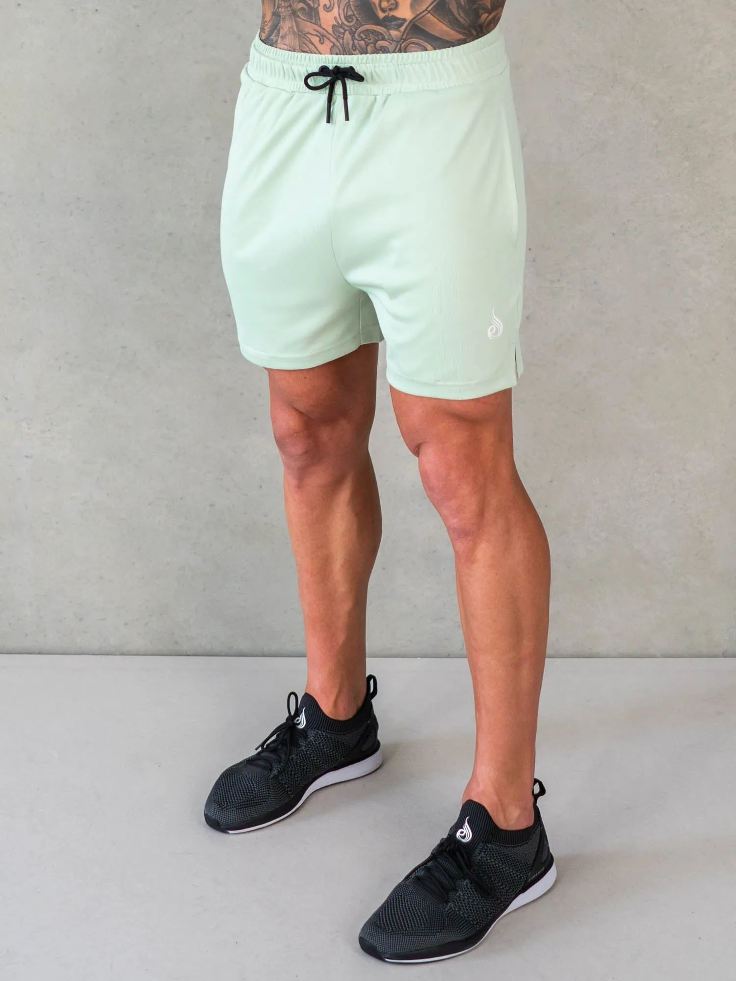 Octane Mesh Shorts - Mint functional clothing