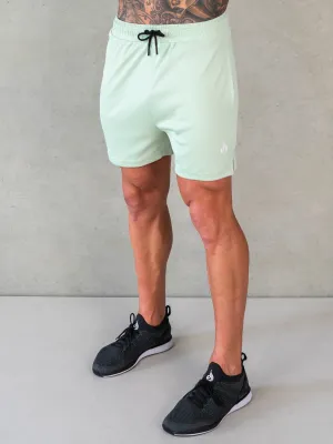Octane Mesh Shorts - Mint functional clothing