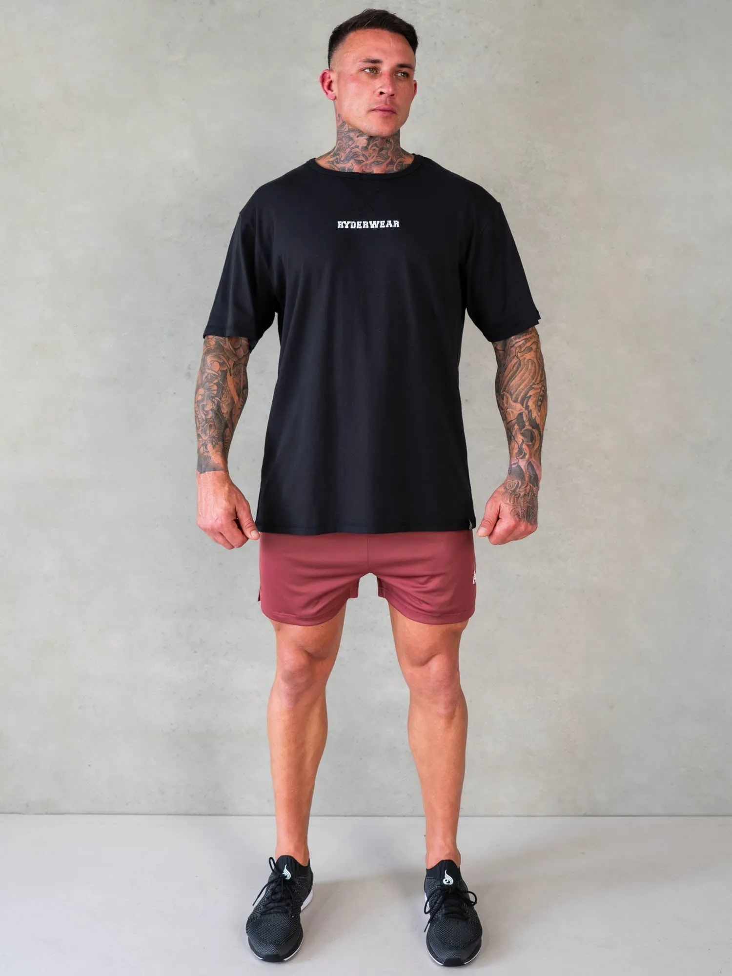 Octane Mesh Shorts - Red Oxide quick dry