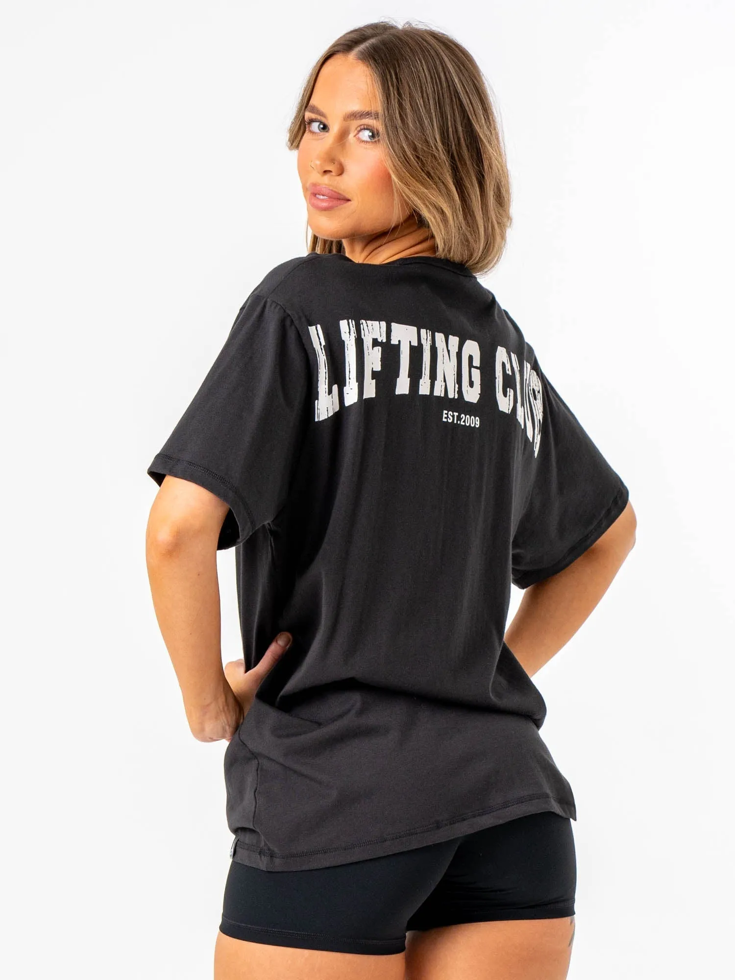 Octane T-Shirt - Faded Black spring autumn
