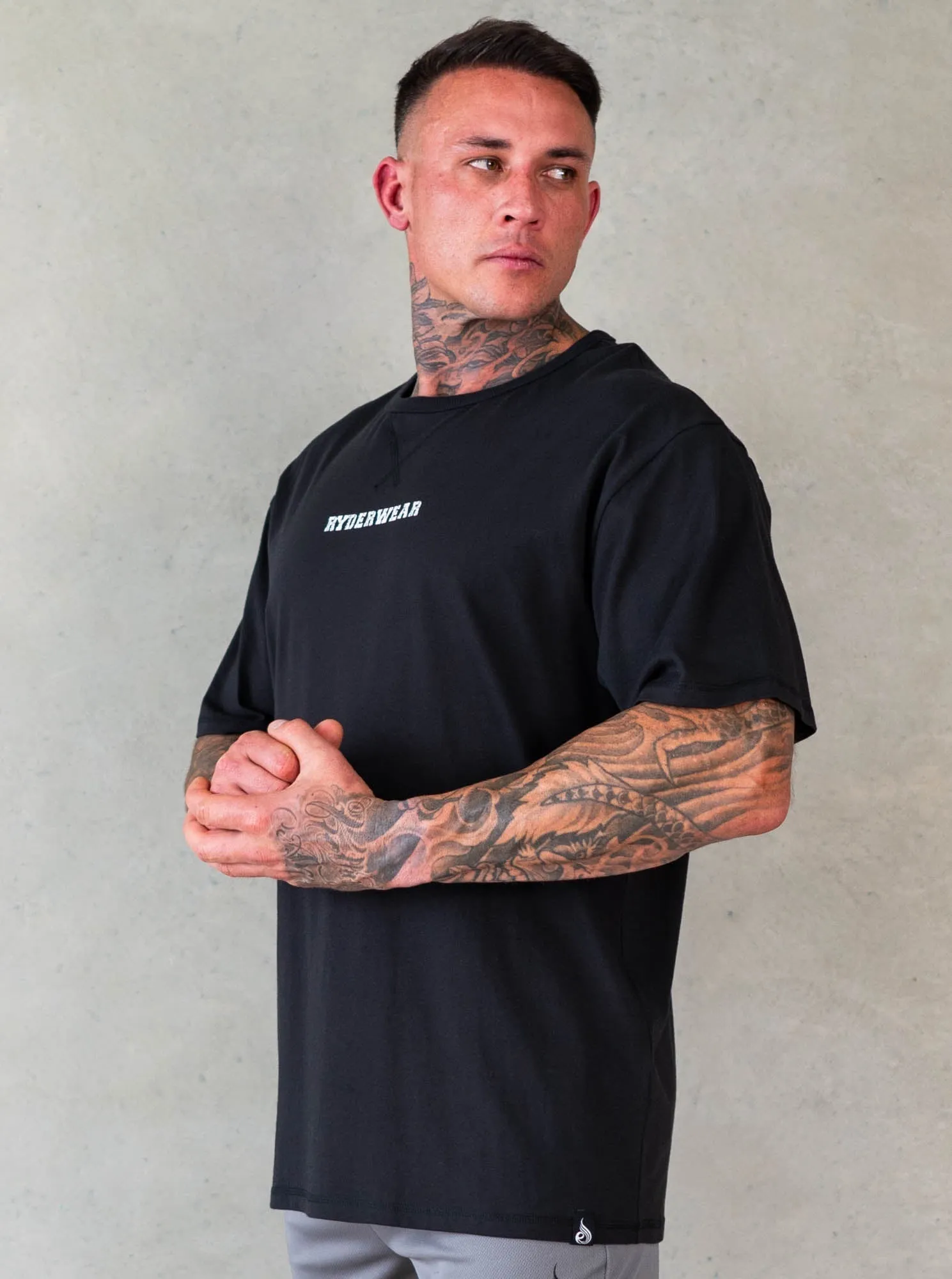 Octane T-Shirt - Faded Black summer fun
