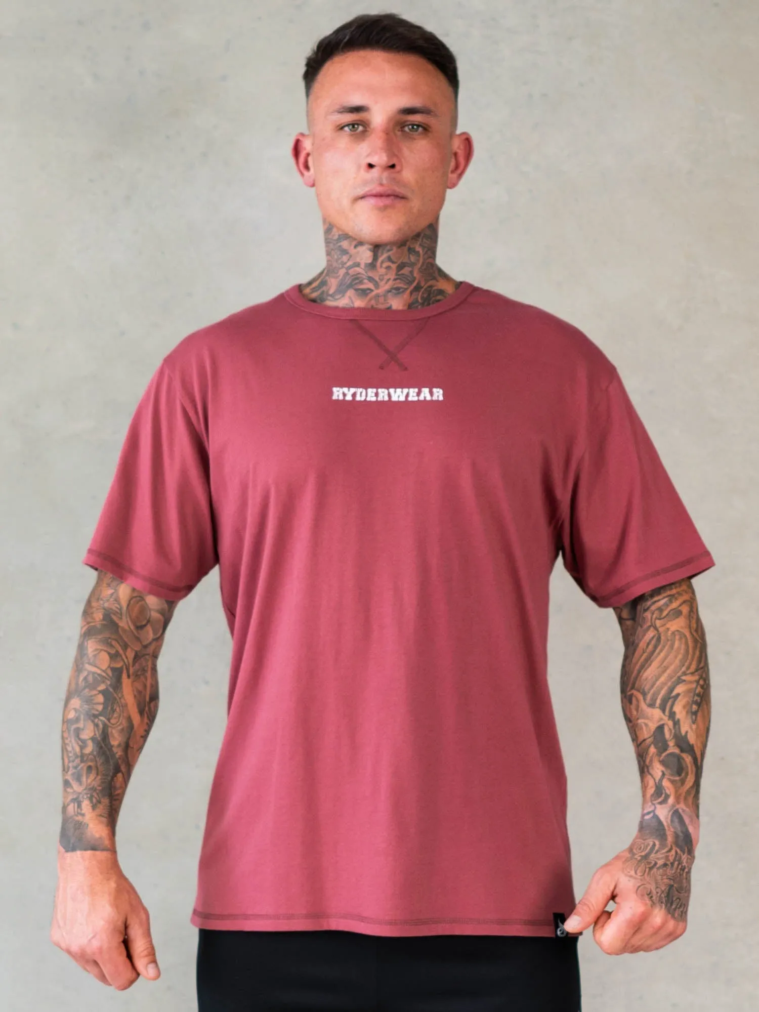 Octane T-Shirt - Red Oxide casual vibe