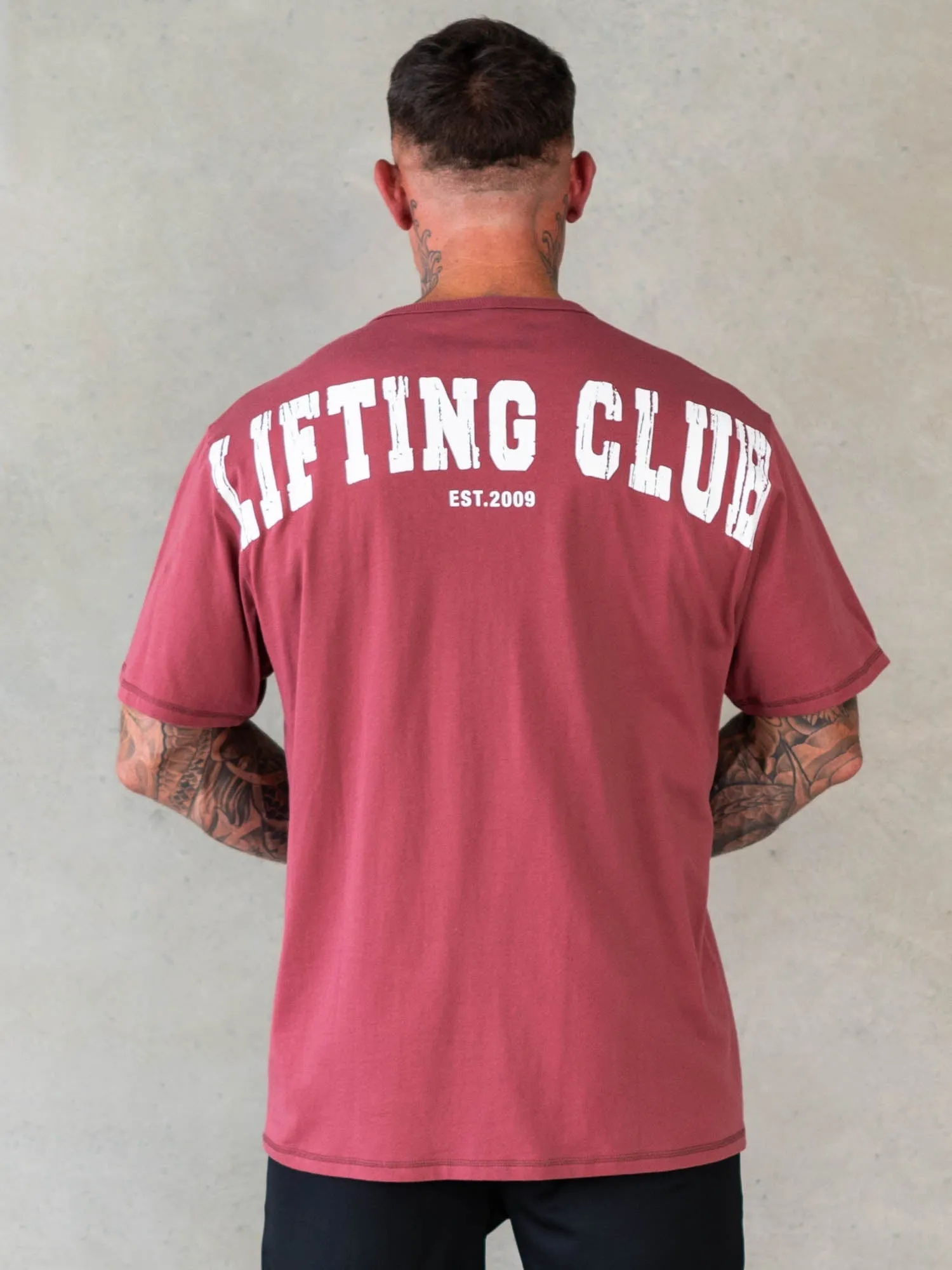 Octane T-Shirt - Red Oxide vintage look