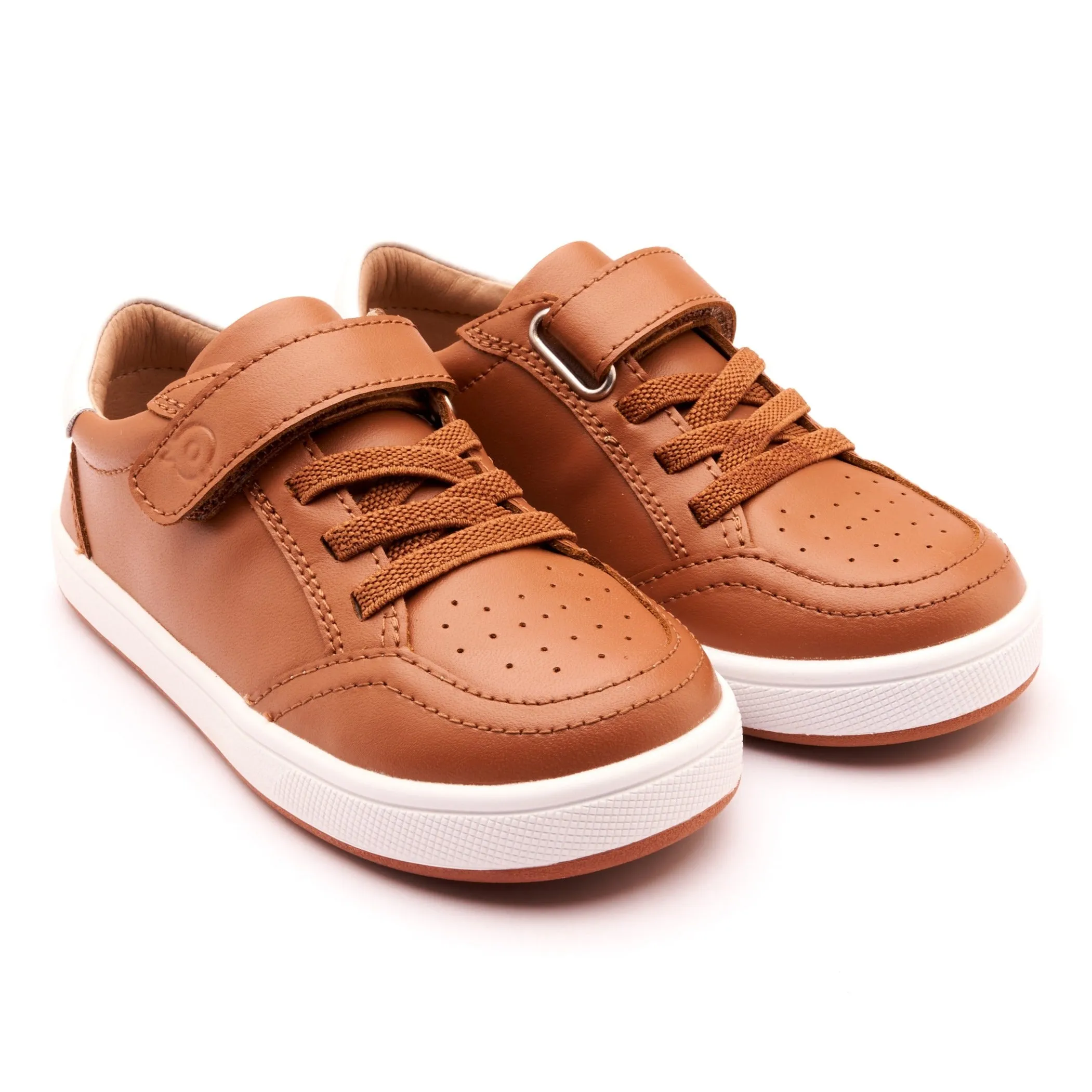 Old Soles Boy's 1019 The Tread Casual Shoes - Tan / Snow / White Gum Sole fit everyone