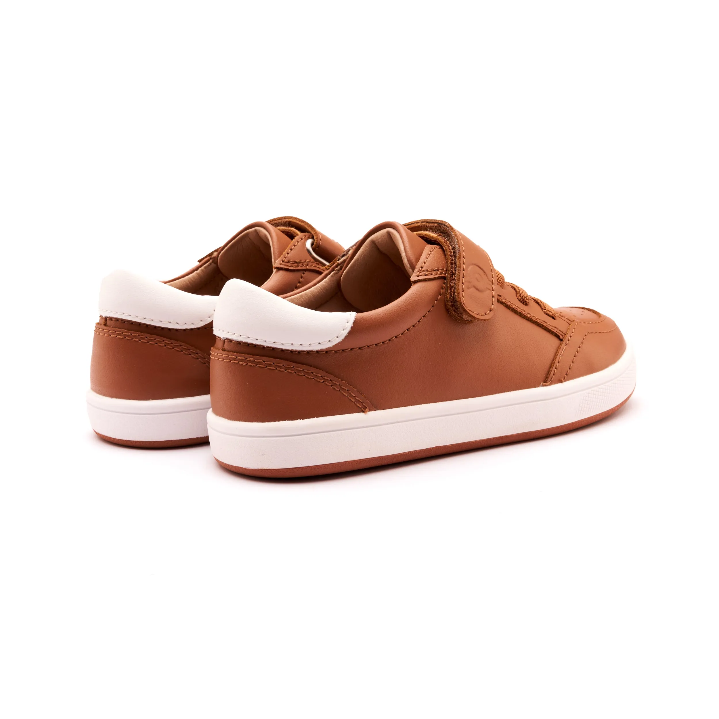 Old Soles Boy's 1019 The Tread Casual Shoes - Tan / Snow / White Gum Sole smooth vibe