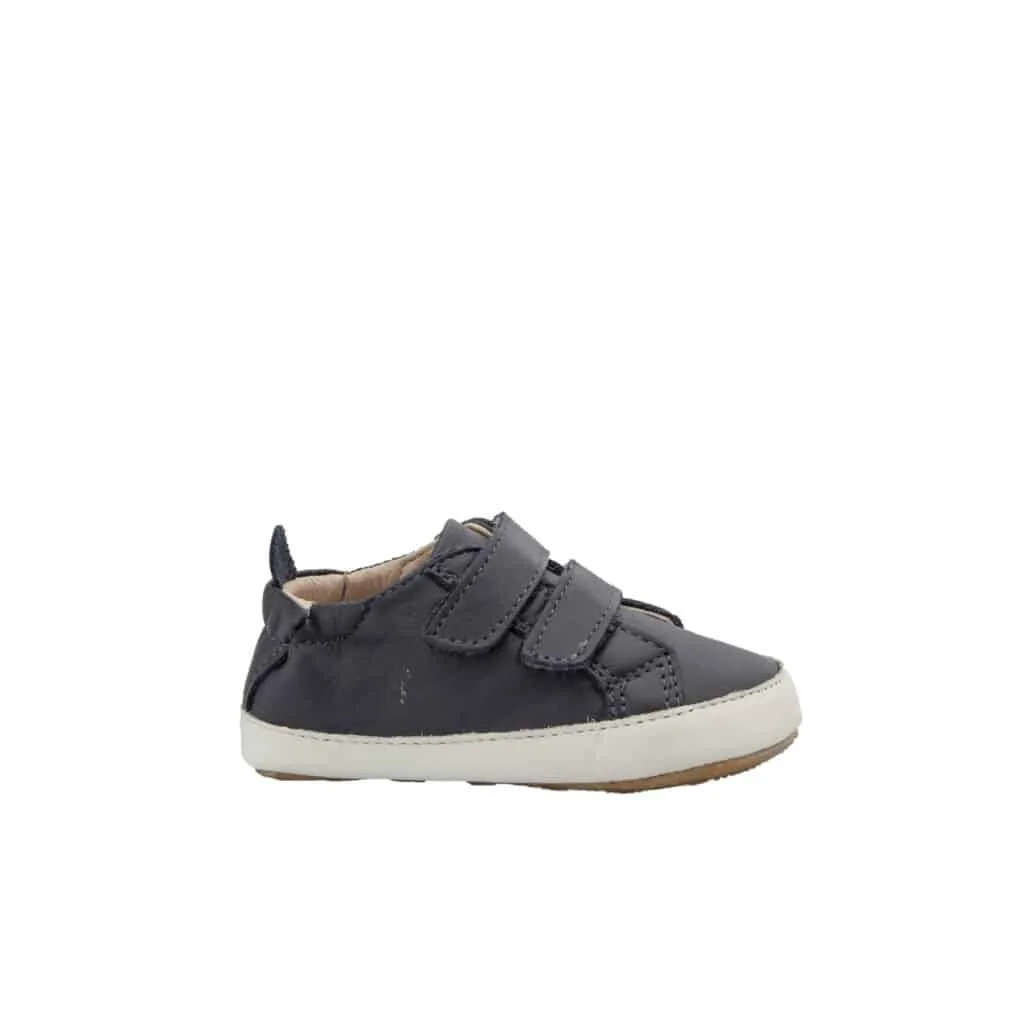Old Soles Boy's 113RT Bambini Markert Casual Shoes - Navy / White slow pace