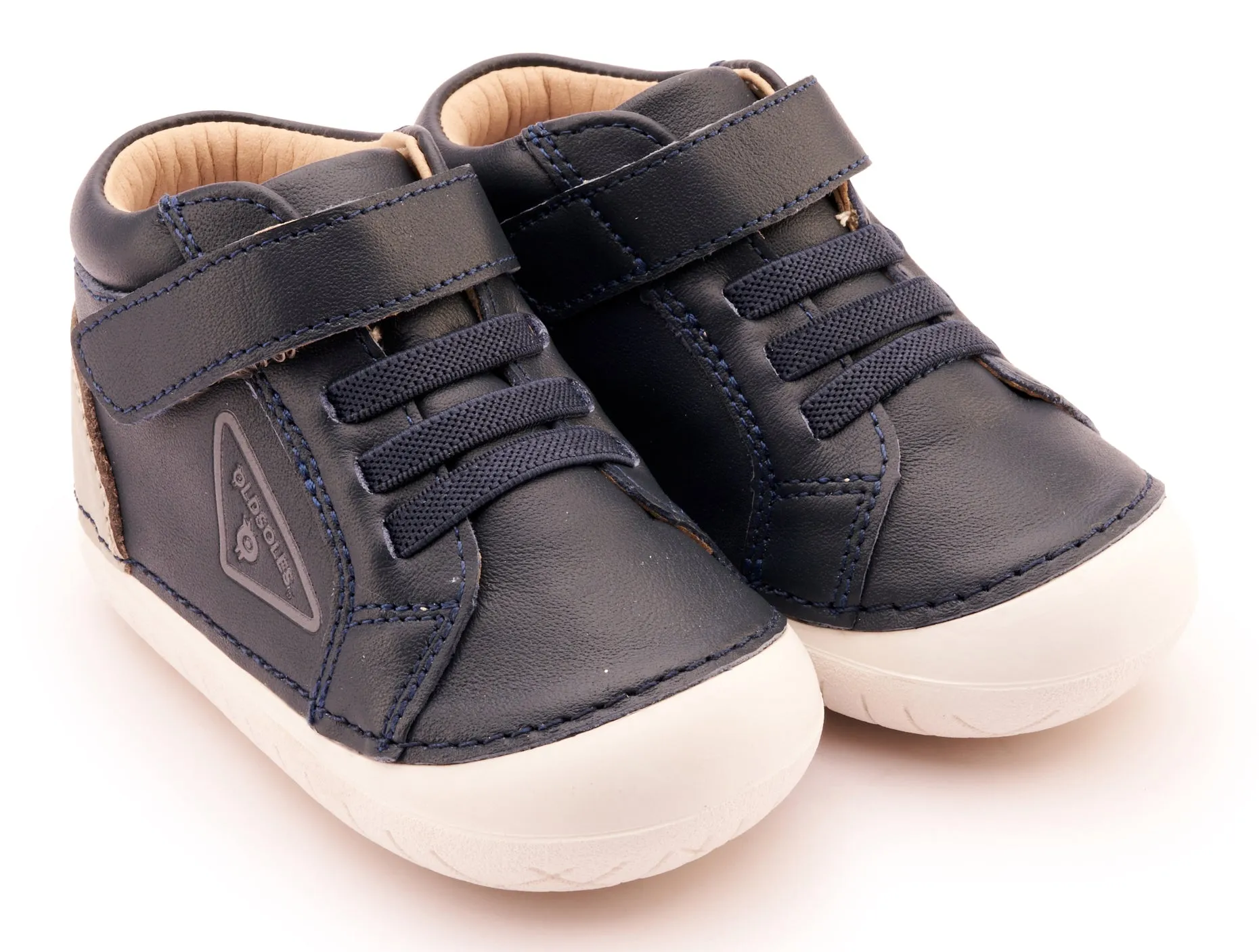 Old Soles Boy's 4096 Sensa Pave Casual Shoes - Navy / Gris no stress
