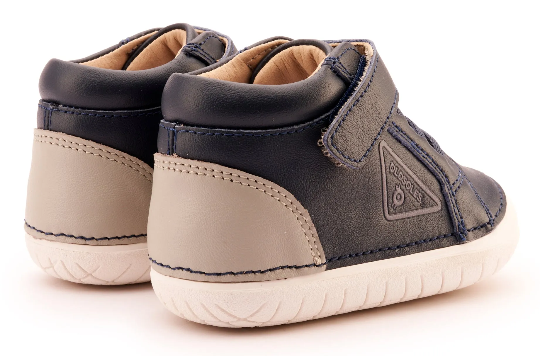 Old Soles Boy's 4096 Sensa Pave Casual Shoes - Navy / Gris casual look