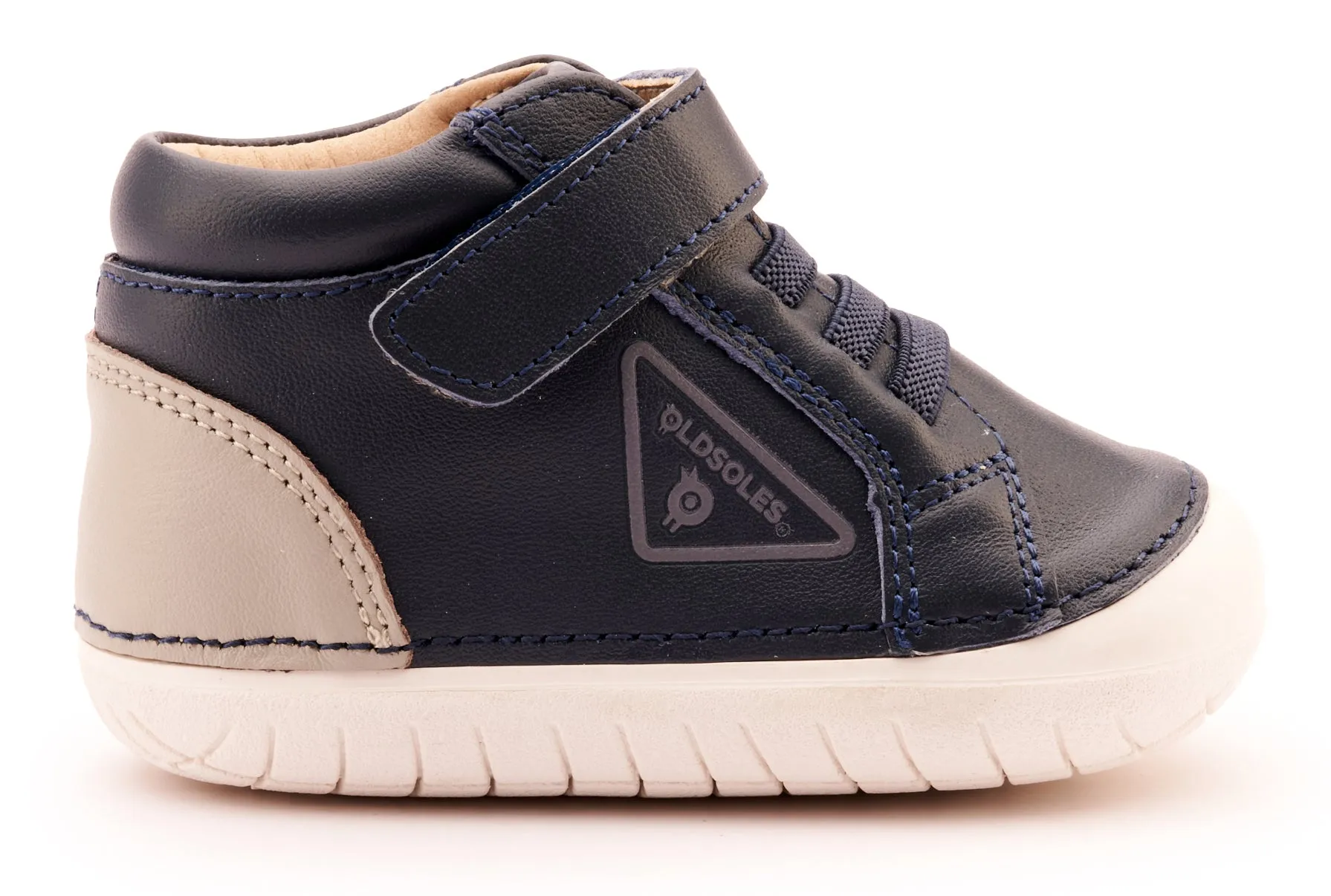 Old Soles Boy's 4096 Sensa Pave Casual Shoes - Navy / Gris soft motion