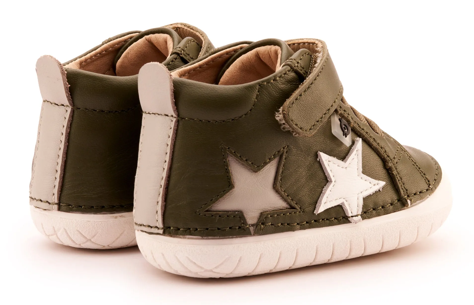 Old Soles Boy's 4098 Starstar Pave Casual Shoes - Militare / Snow / Gris mood wear