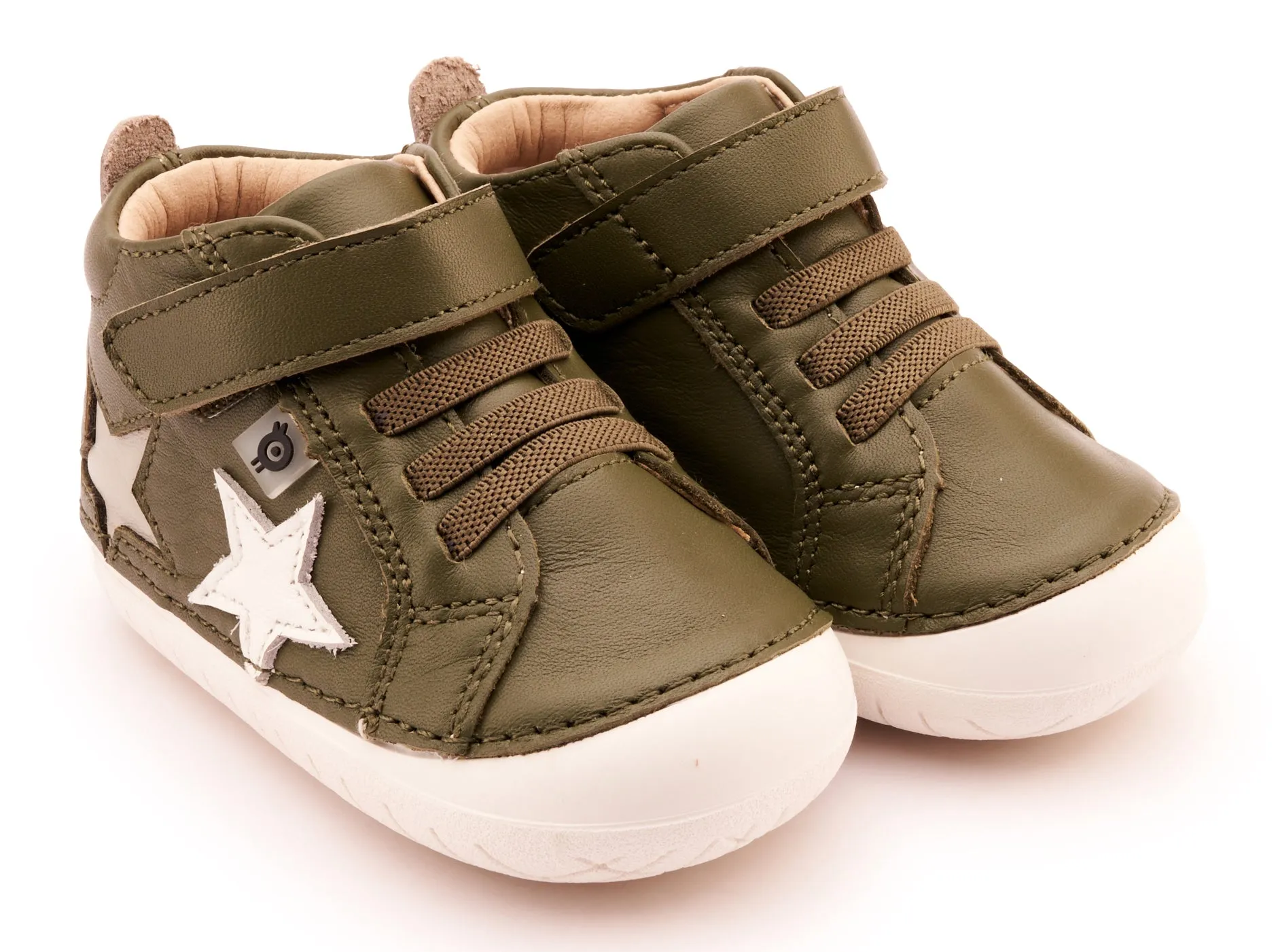 Old Soles Boy's 4098 Starstar Pave Casual Shoes - Militare / Snow / Gris easy vibe