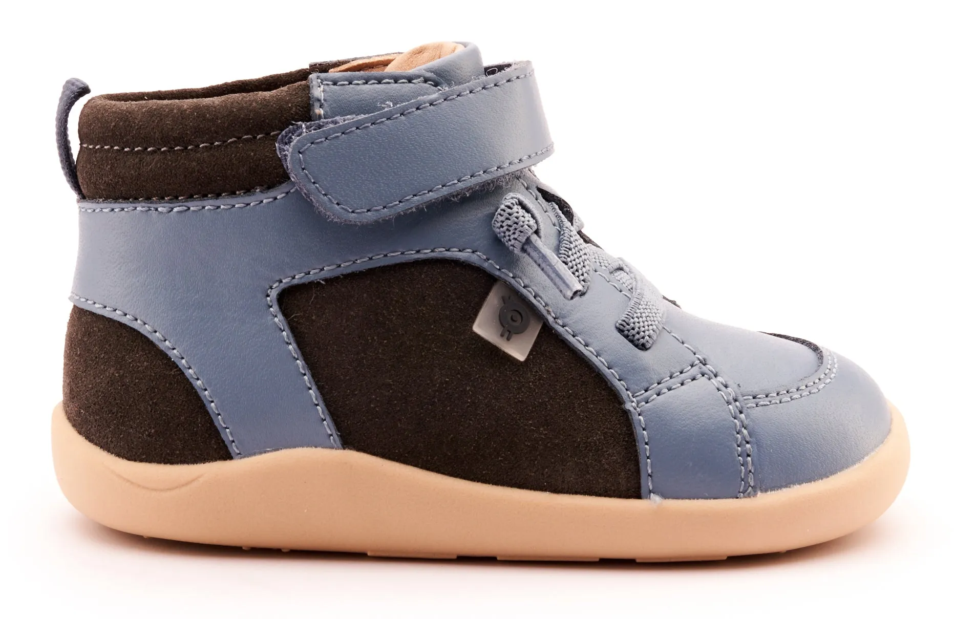 Old Soles Boy's 8039 Woodford Casual Shoes - Grey Suede / Indigo chill vibe