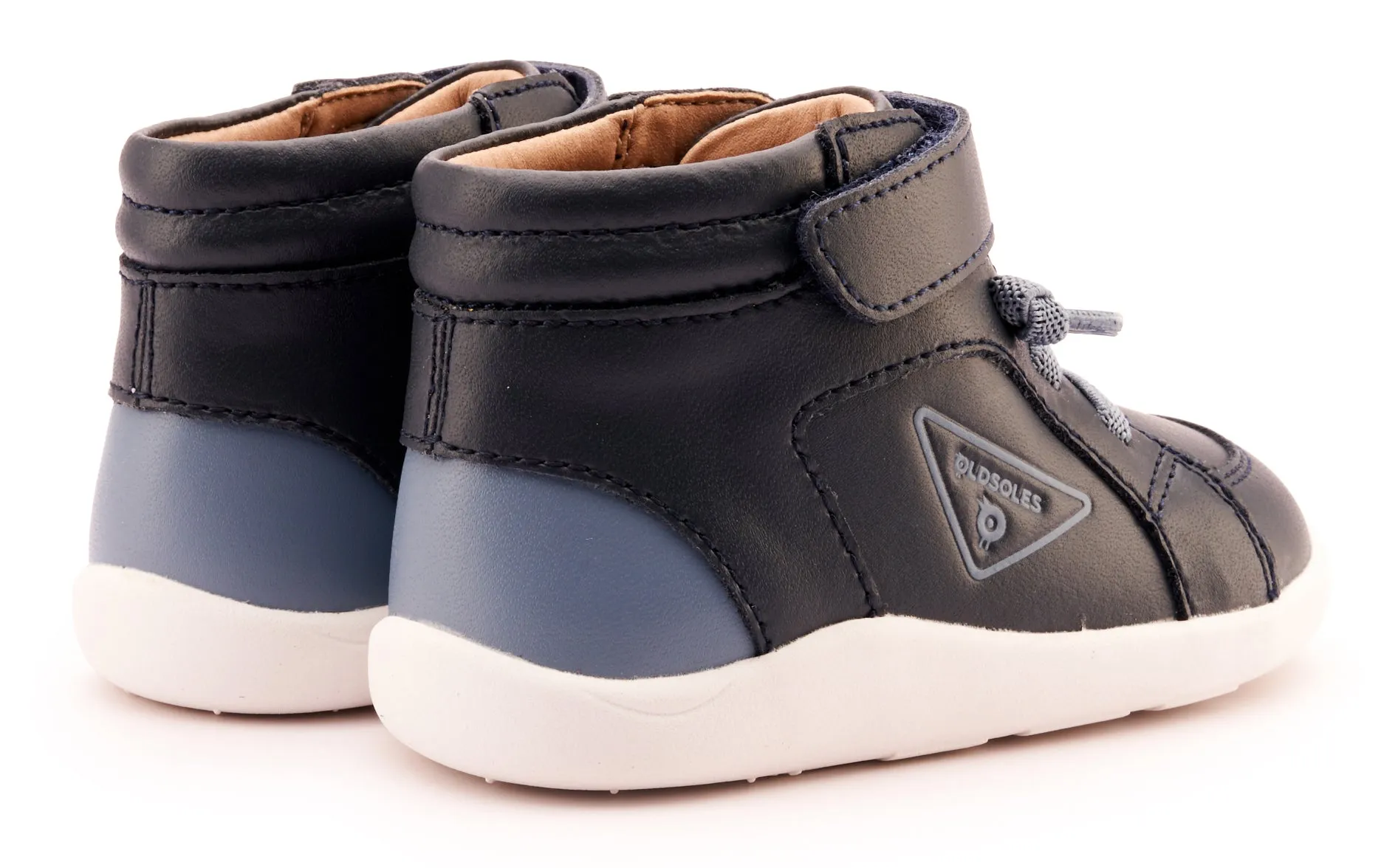 Old Soles Boy's 8040 All-Day Ground Casual Shoes - Navy / Indigo minimal edge