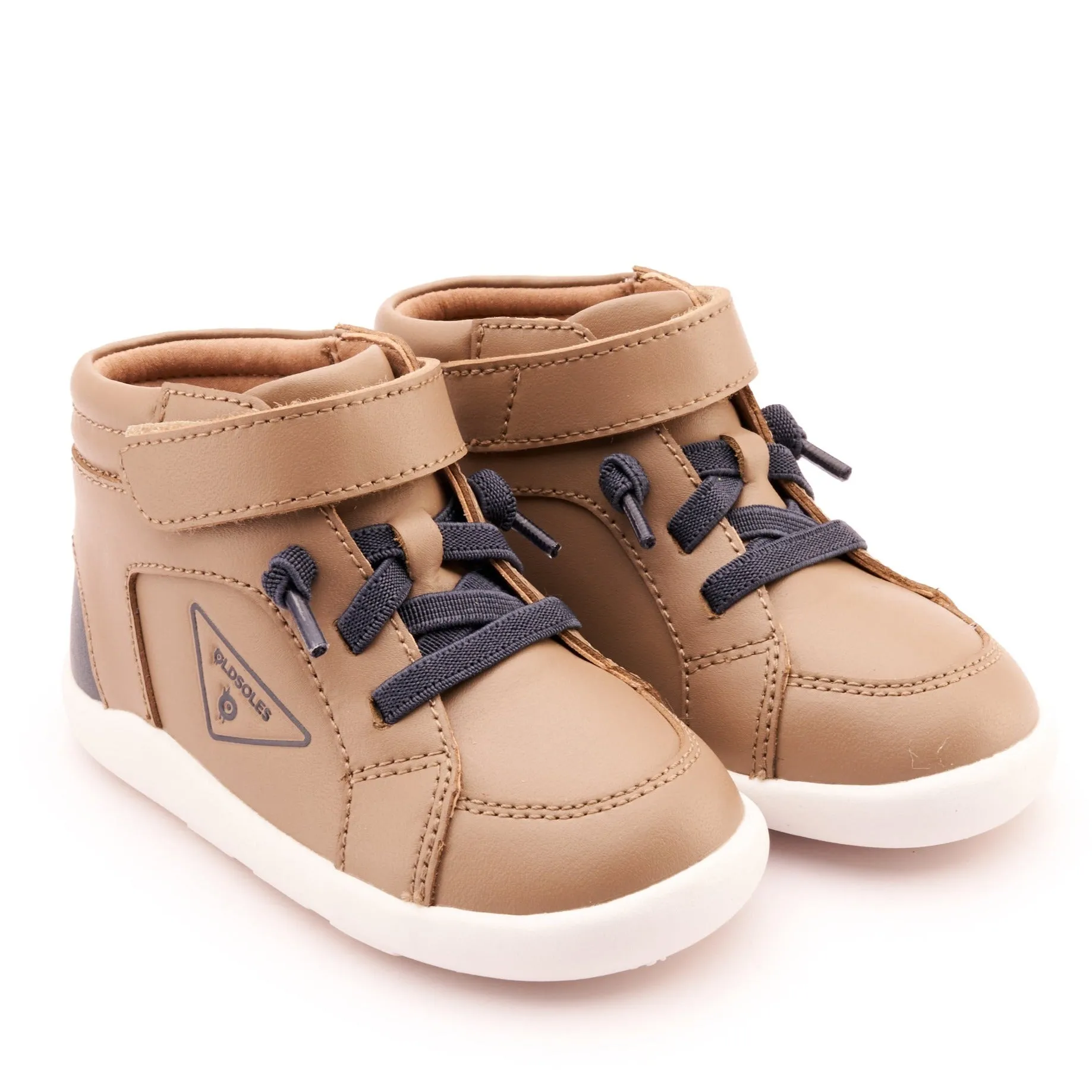 Old Soles Boy's 8040 All-Day Ground Casual Shoes - Taupe comfy vibe