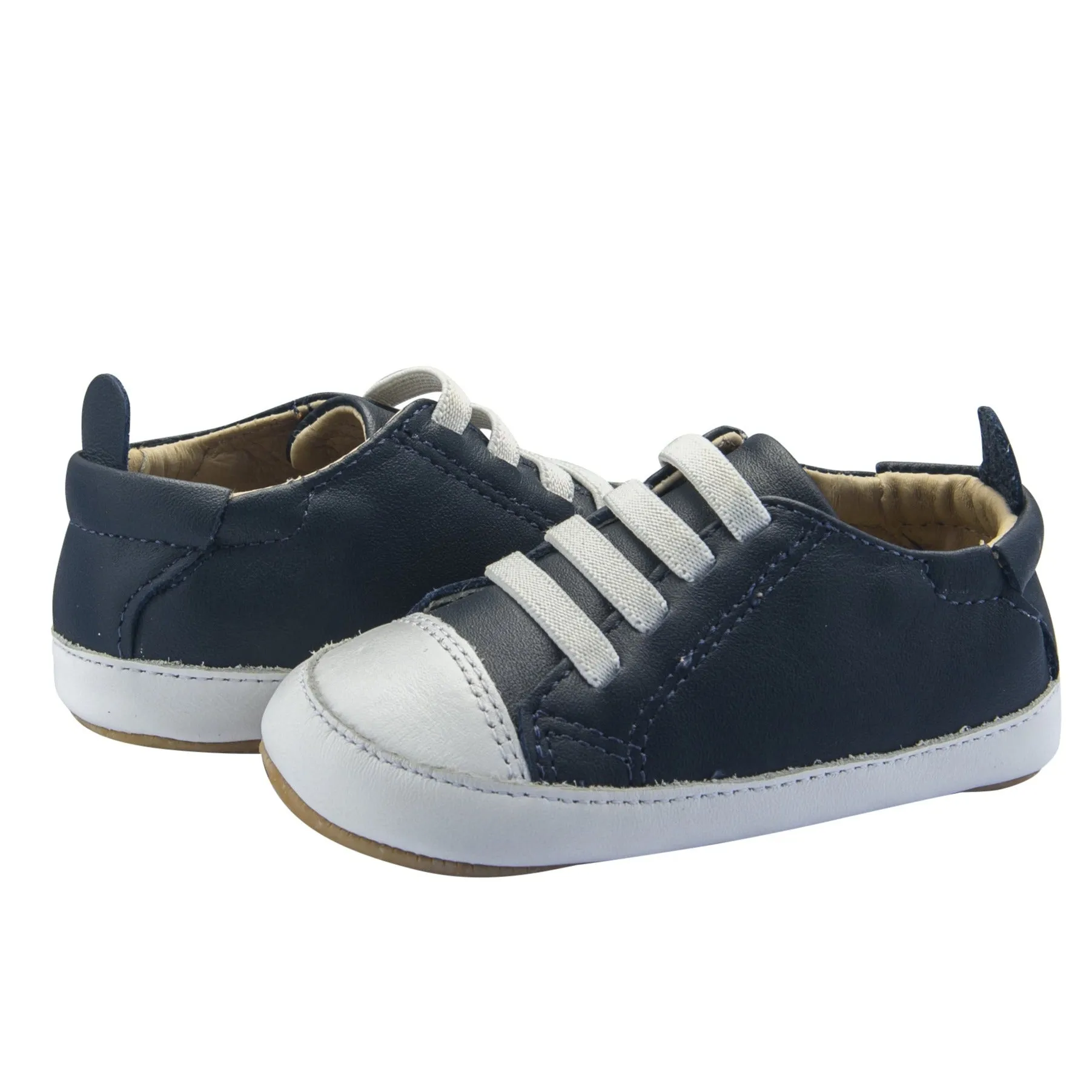 Old Soles Boy's & Girl's 106R Eazy Jogger, Navy/White vibe relax