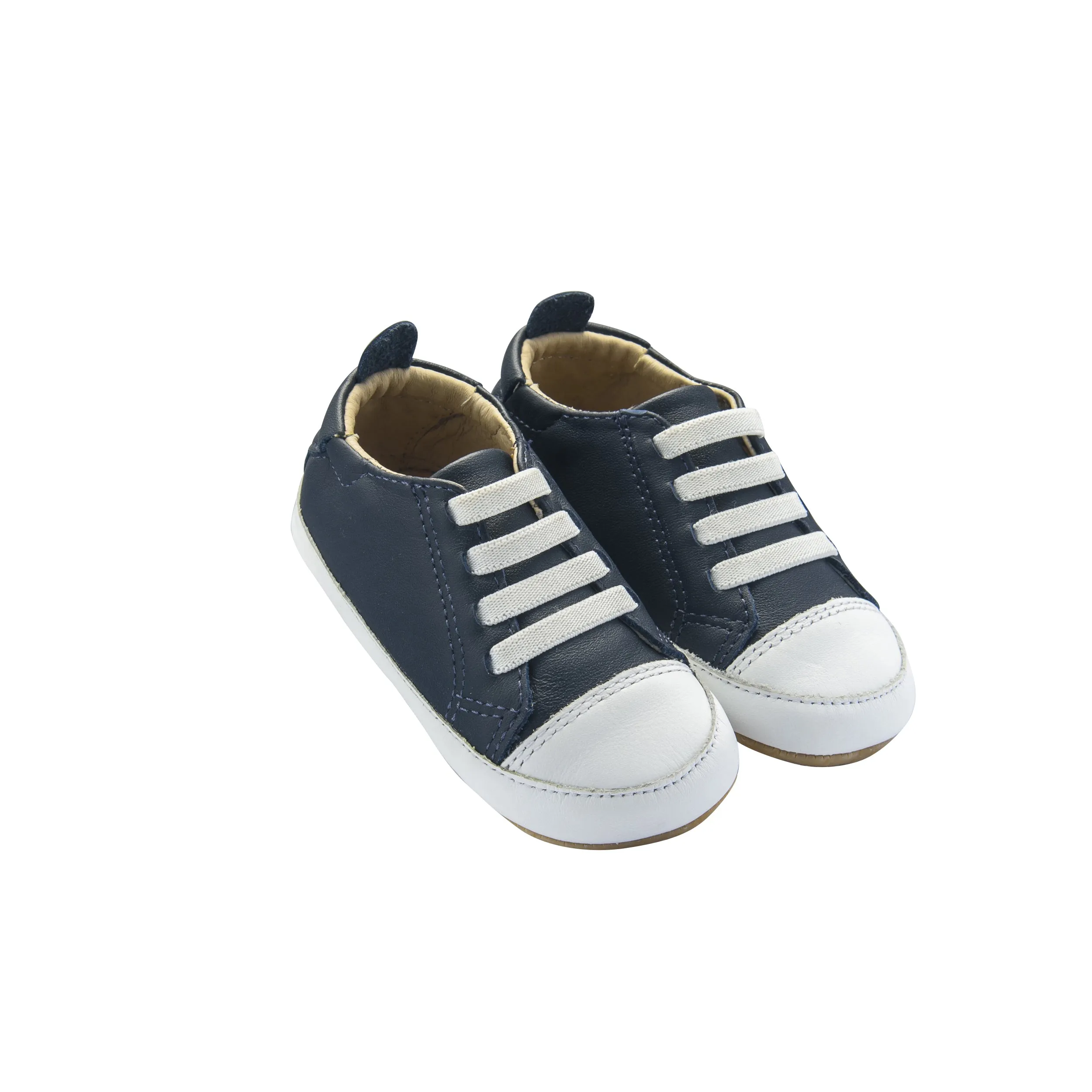 Old Soles Boy's & Girl's 106R Eazy Jogger, Navy/White chill vibe