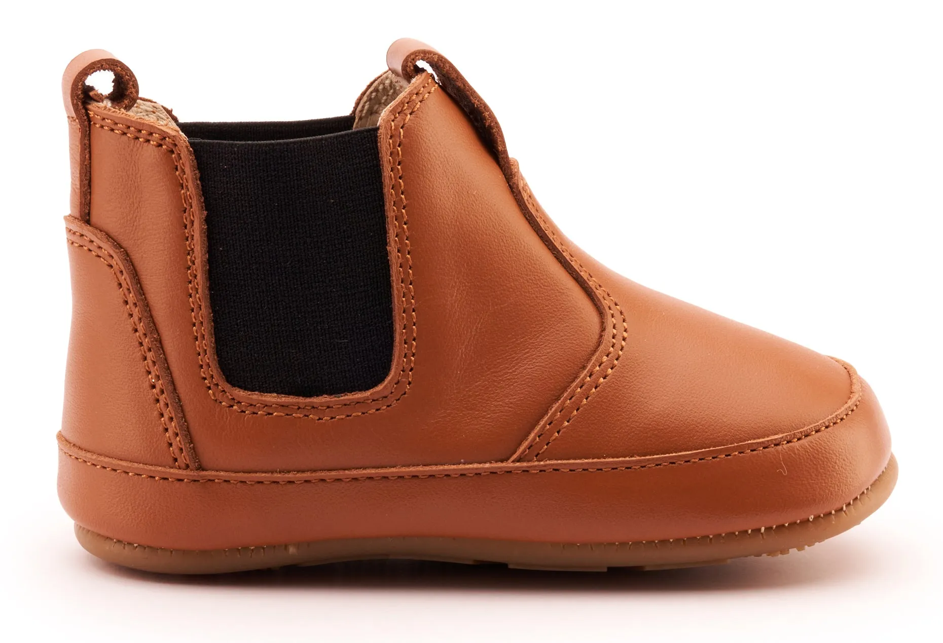 Old Soles Boy's & Girl's 188R Bambini Local Boots/Dress Shoes - Tan / Black air walk