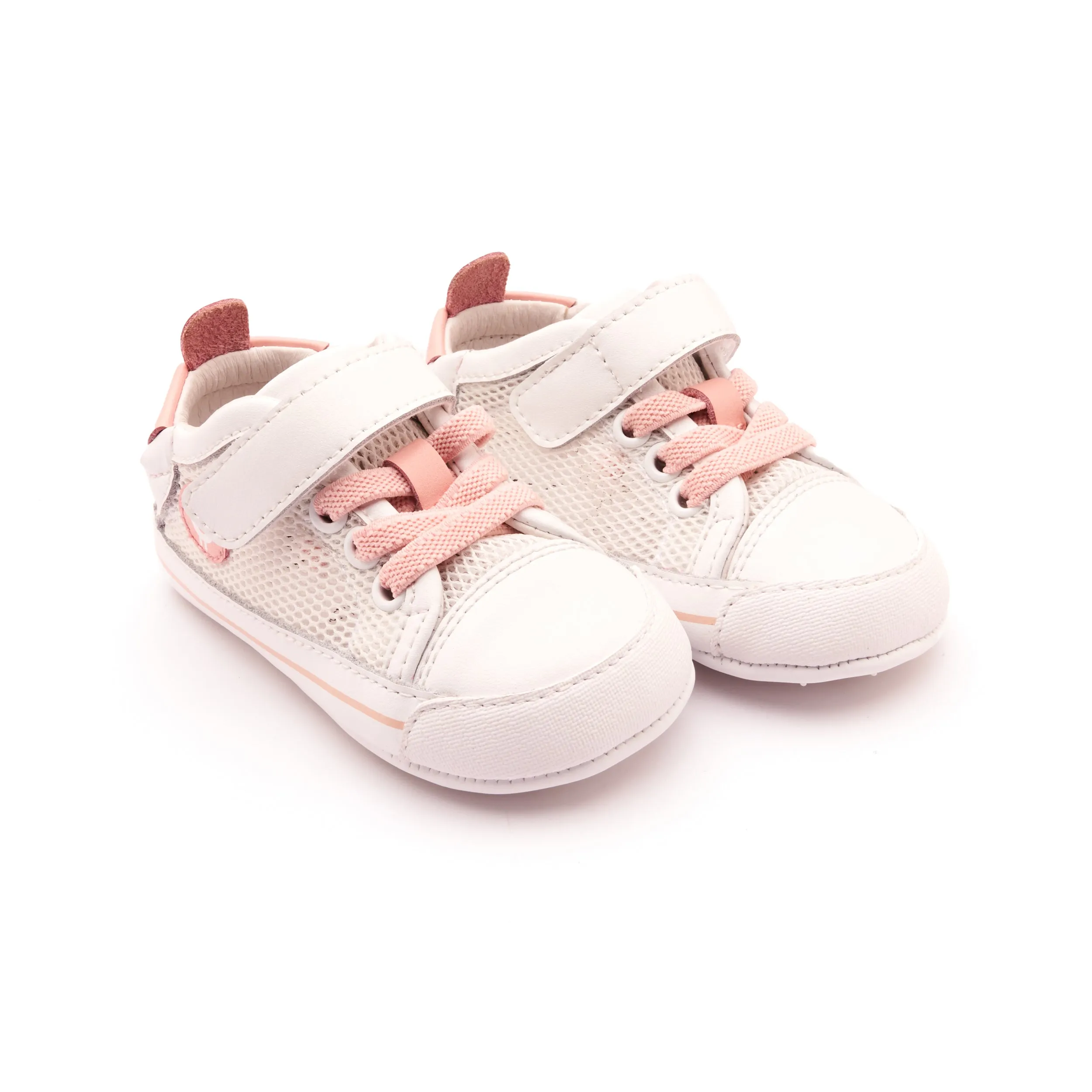 Old Soles Boy's and Girl's 0083RT Baby Mesh Casual Shoes - Snow / Cipria / Snow Sole everyday fit
