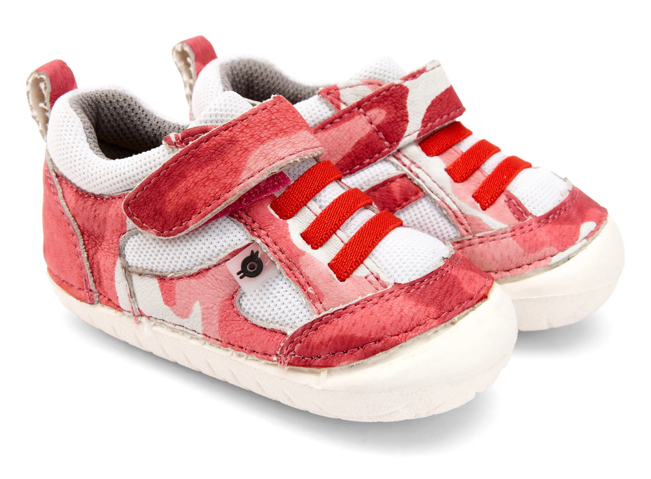 Old Soles Boy's and Girl's 4047 Bru Pave Shoes - Vibe Camo/White/Grey run around