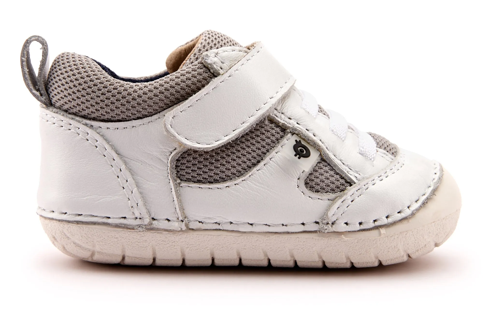 Old Soles Boy's and Girl's 4047 Bru Pave Sneakers - Snow/Light Grey/Navy street smart