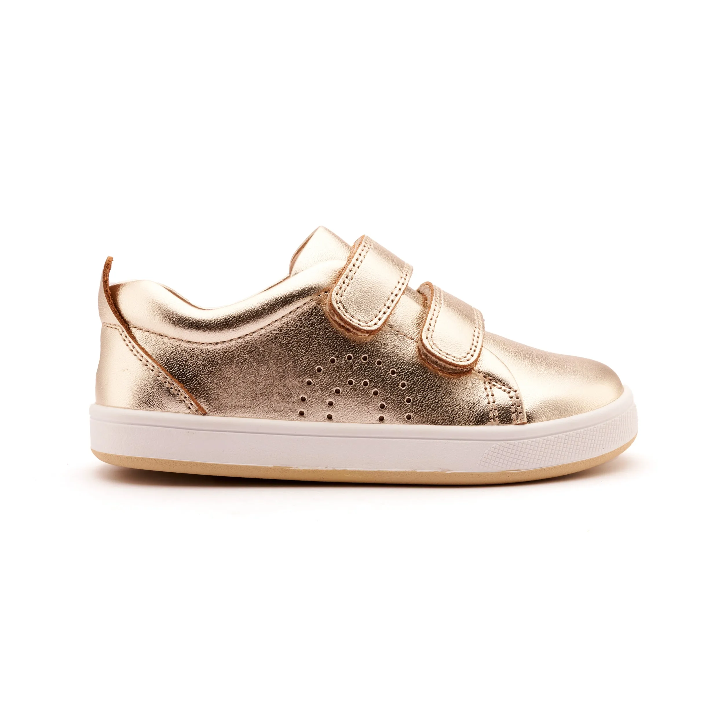 Old Soles Boy's and Girl's Big Tot Casual Shoes - Gold simple way